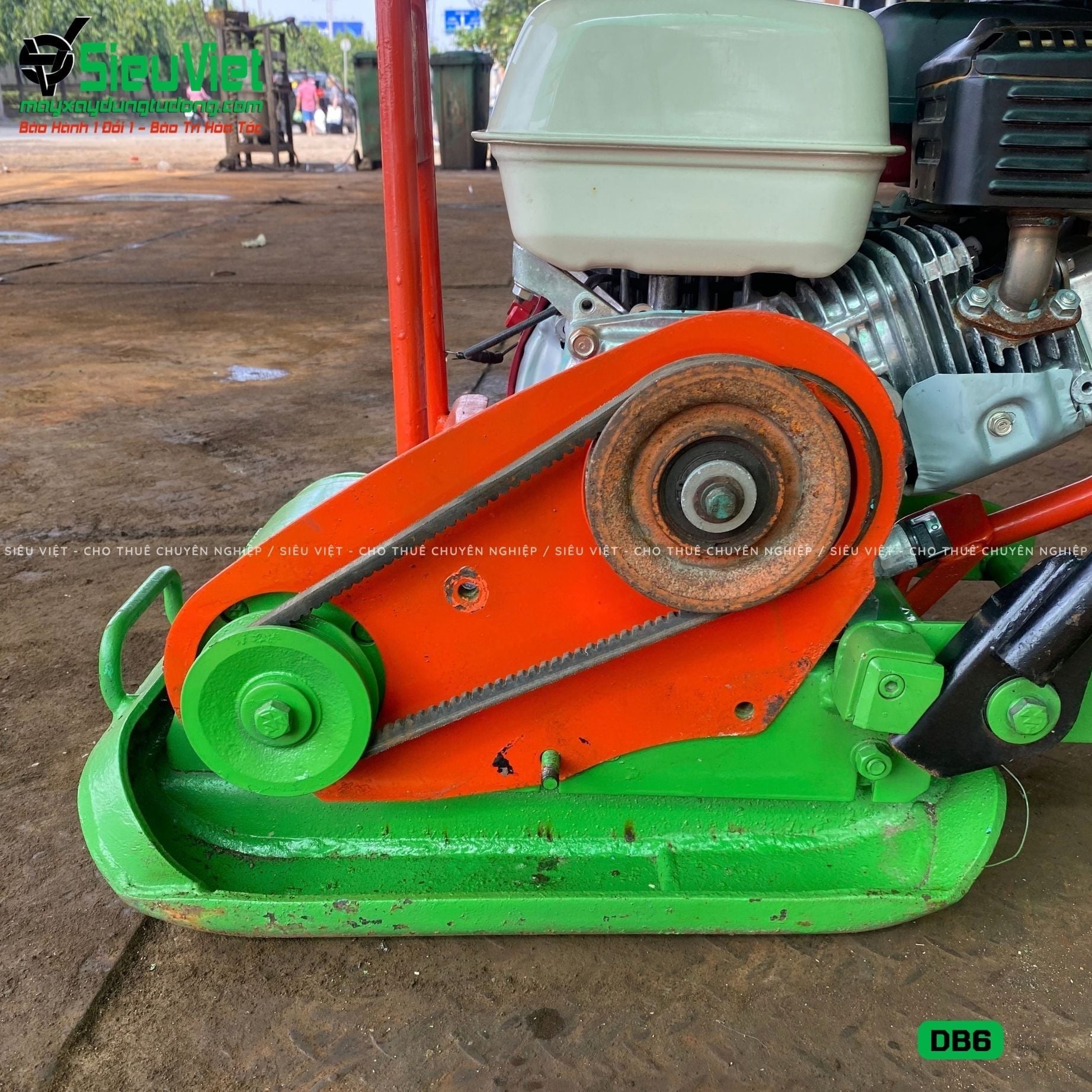 Thuê Ngày Máy đầm bàn DB6 50-70Kg (Xăng)