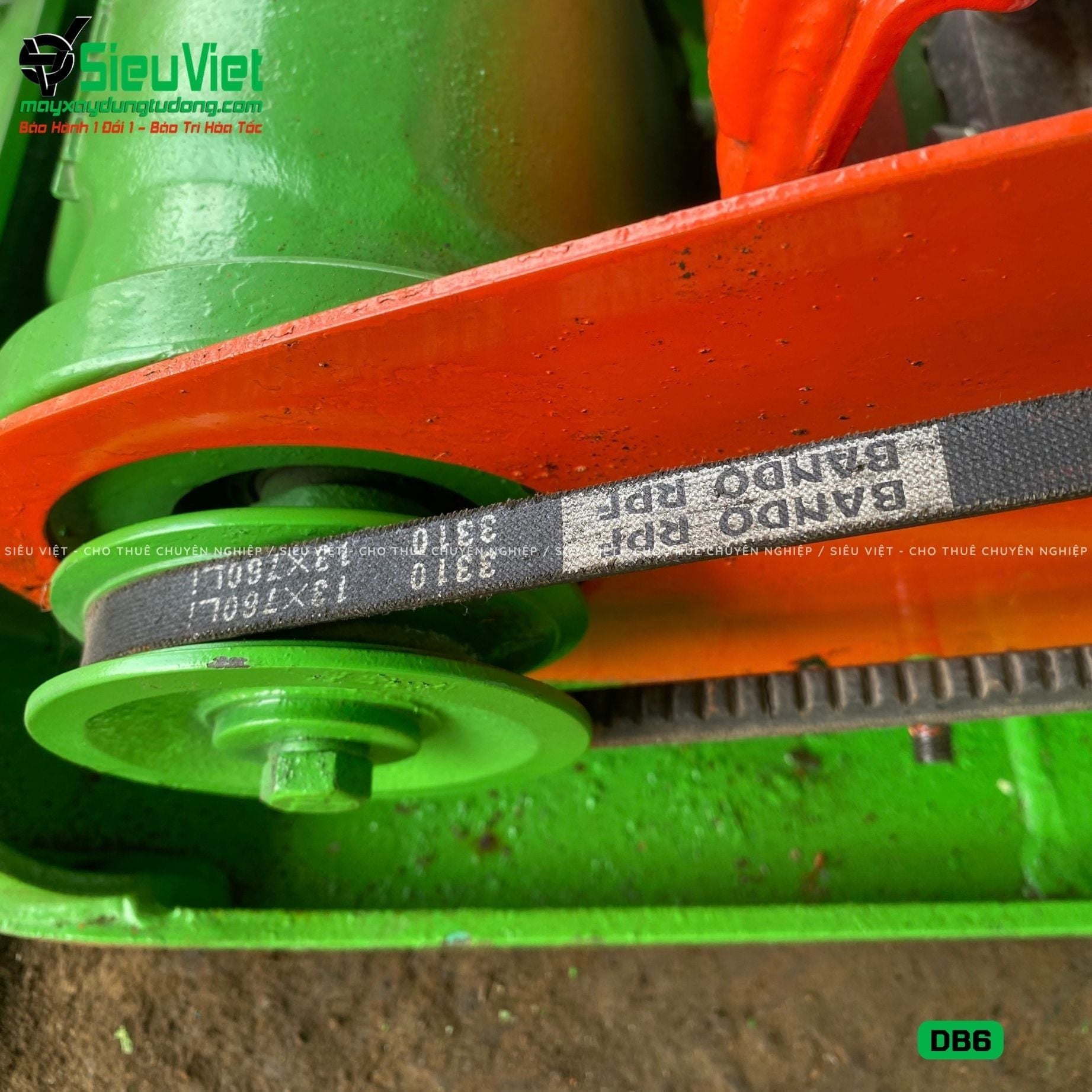 Thuê Tháng Máy đầm bàn DB6 50-70Kg (Xăng)