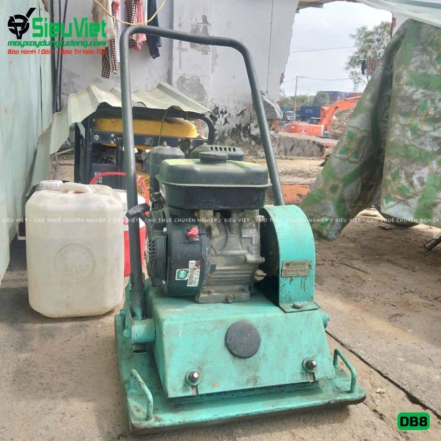 Thuê Tháng Máy đầm bàn DB8 75-100Kg (Xăng)