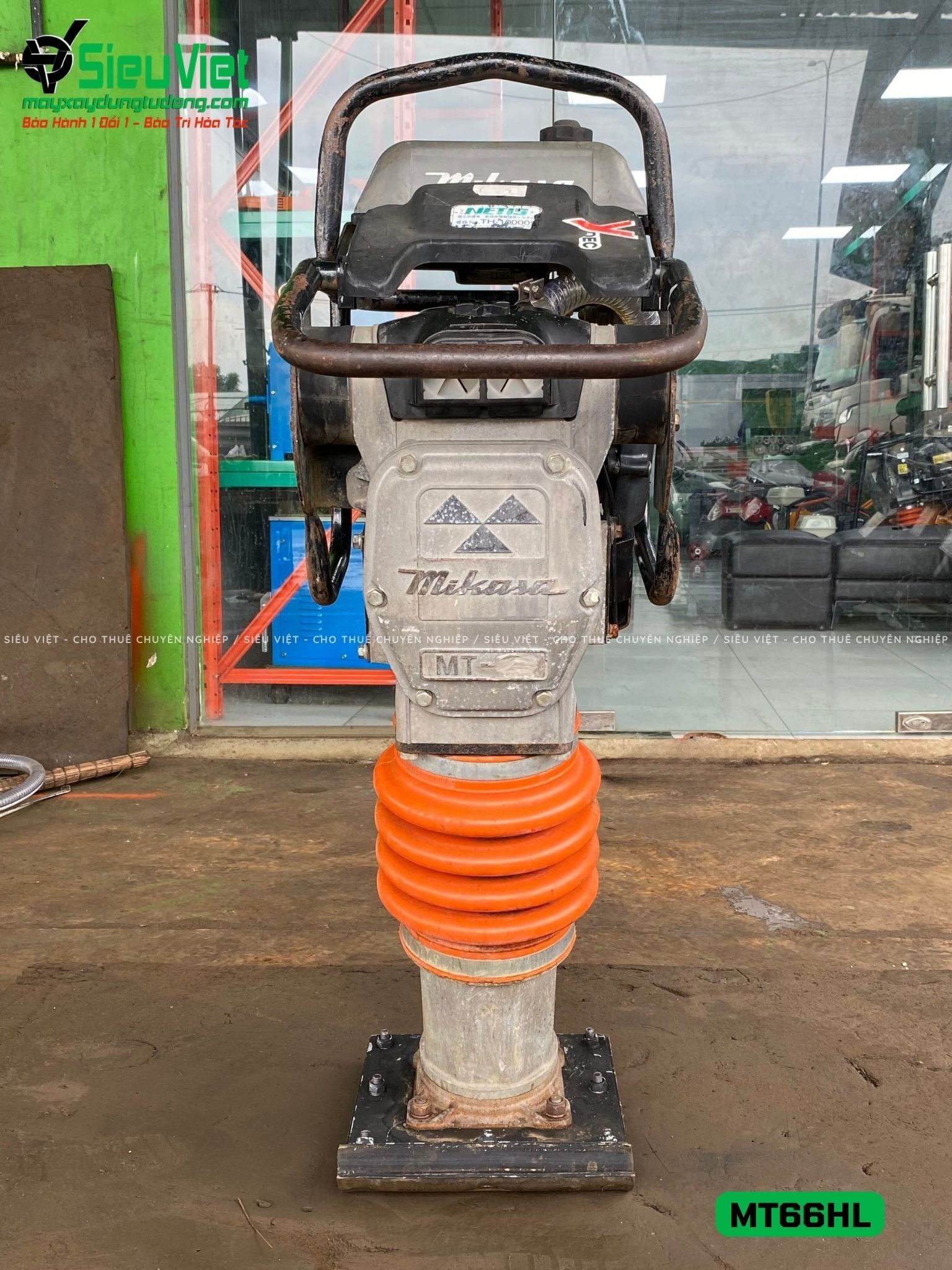 (Cũ) Máy đầm cóc 65-70Kg (MT66, MTX60) Nhật Bản (Xăng)