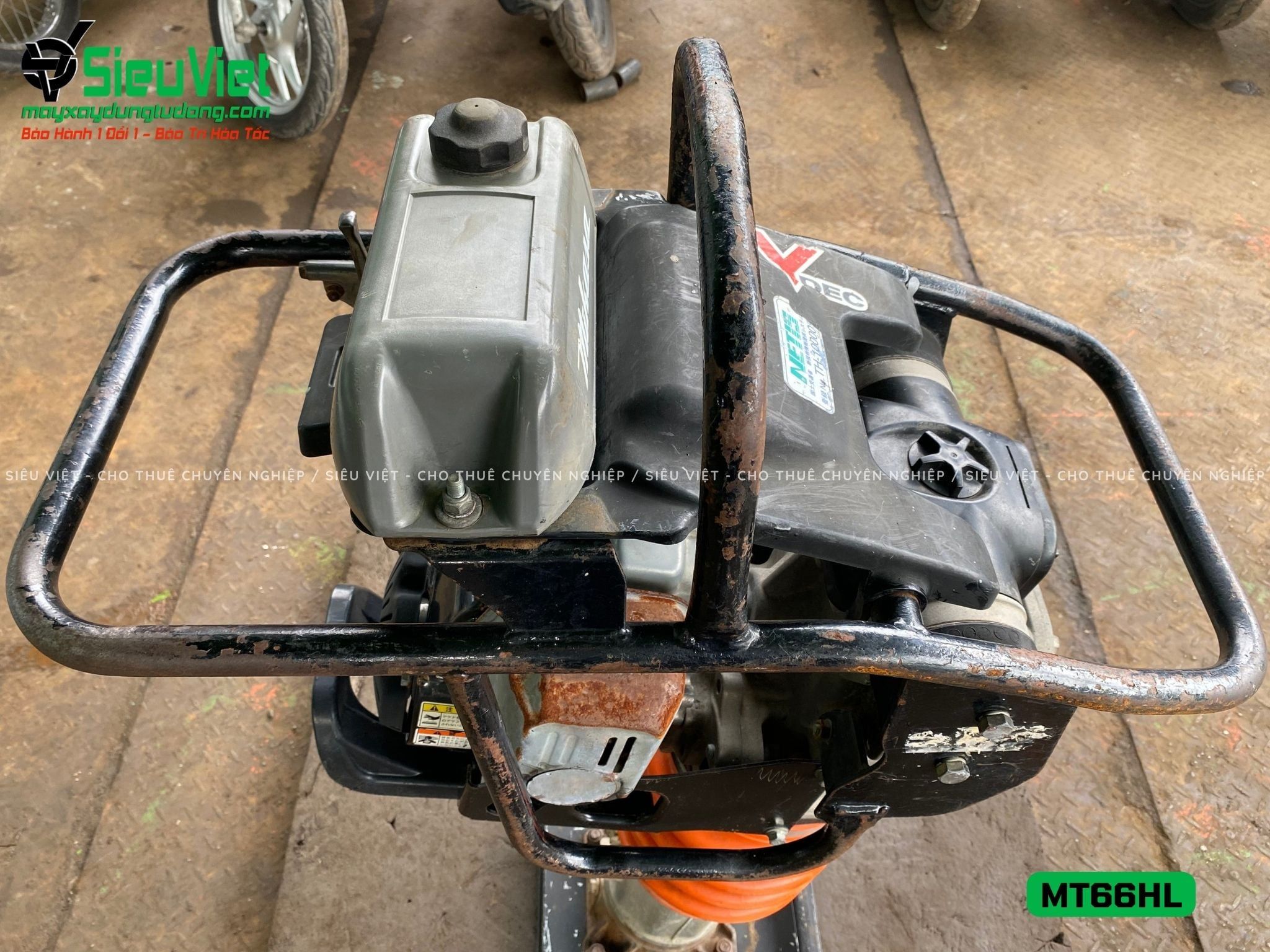 (Cũ) Máy đầm cóc 65-70Kg (MT66, MTX60) Nhật Bản (Xăng)