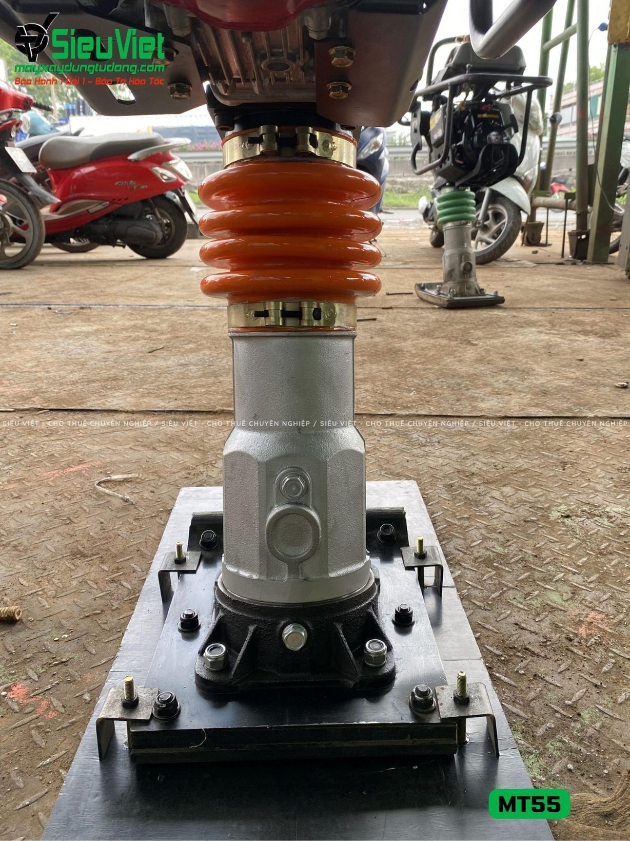 Máy đầm cóc MT55 Antinco Việt Nam (Xăng)