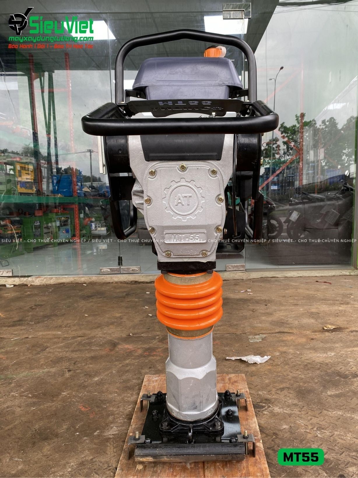 Máy đầm cóc MT55 Antinco Việt Nam (Xăng)