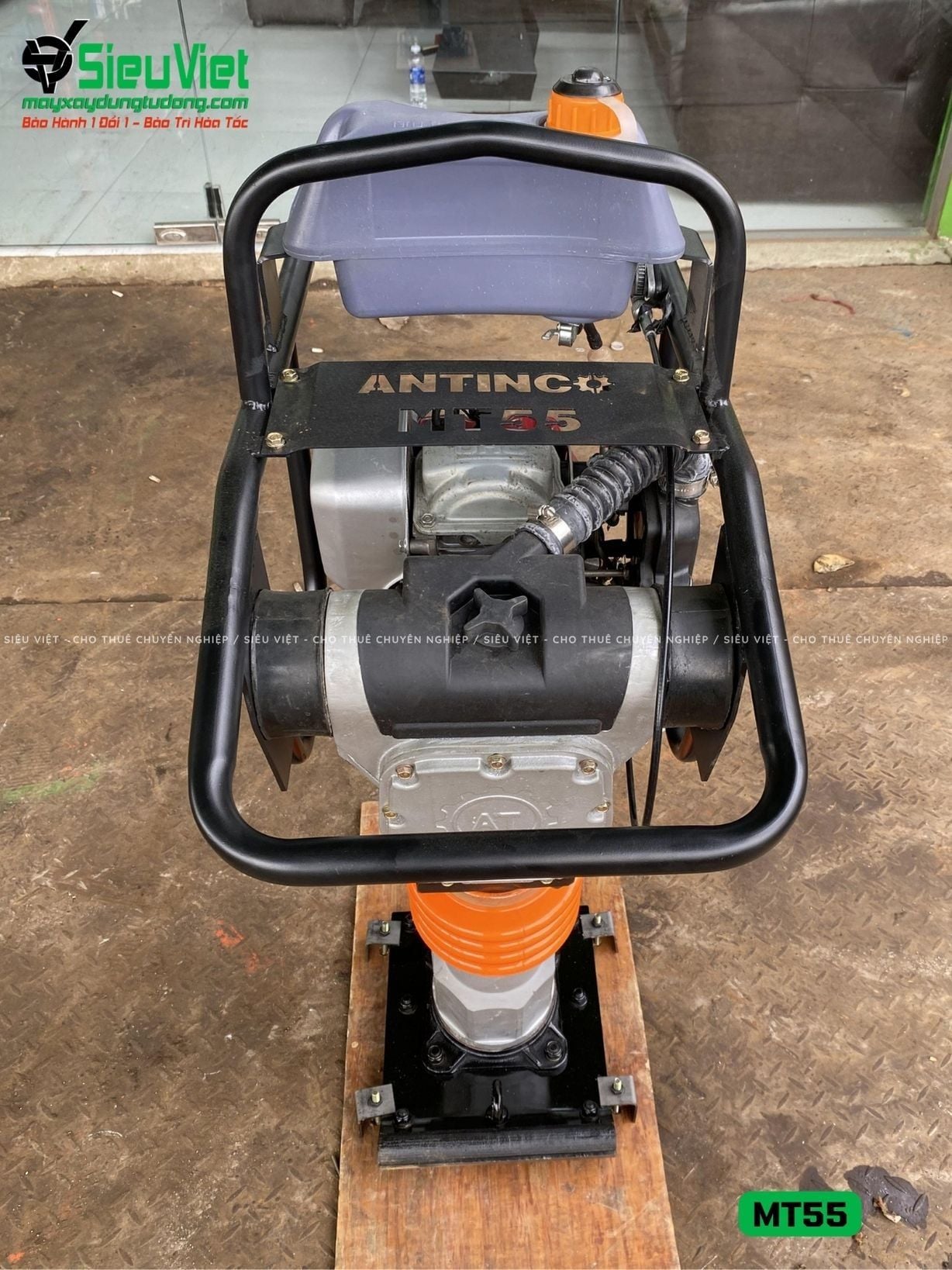 Máy đầm cóc MT55 Antinco Việt Nam (Xăng)