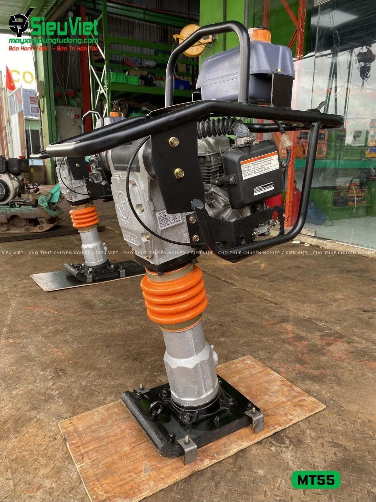 Máy đầm cóc MT55 Antinco Việt Nam (Xăng)