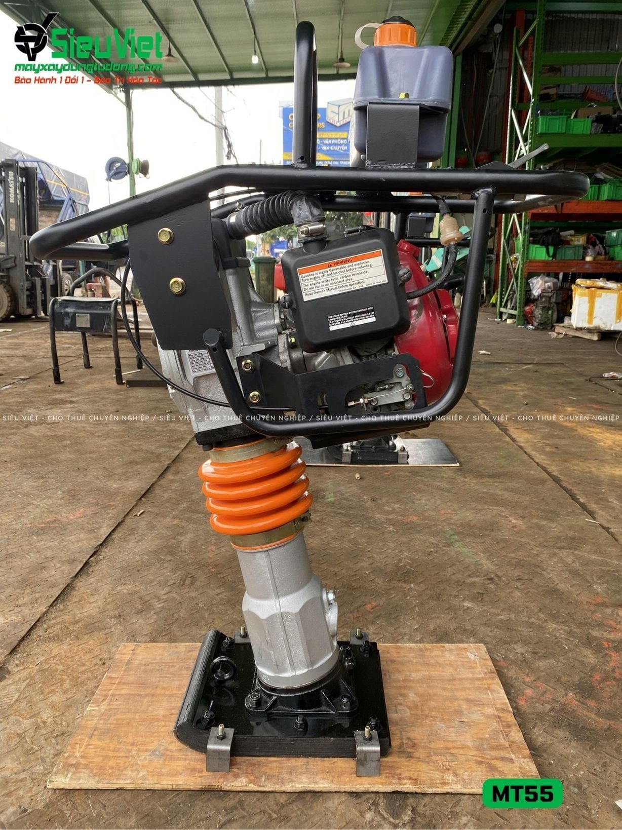 Máy đầm cóc MT55 Antinco Việt Nam (Xăng)
