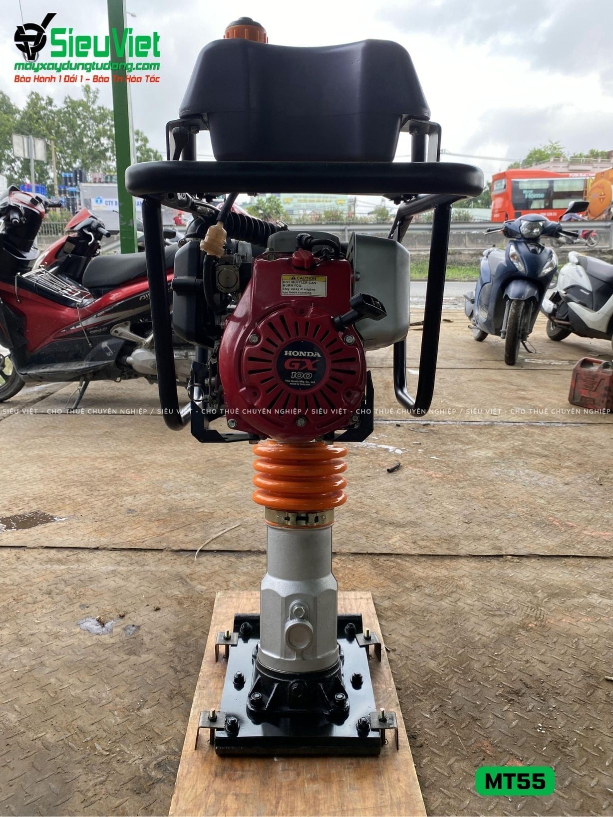 Máy đầm cóc MT55 Antinco Việt Nam (Xăng)
