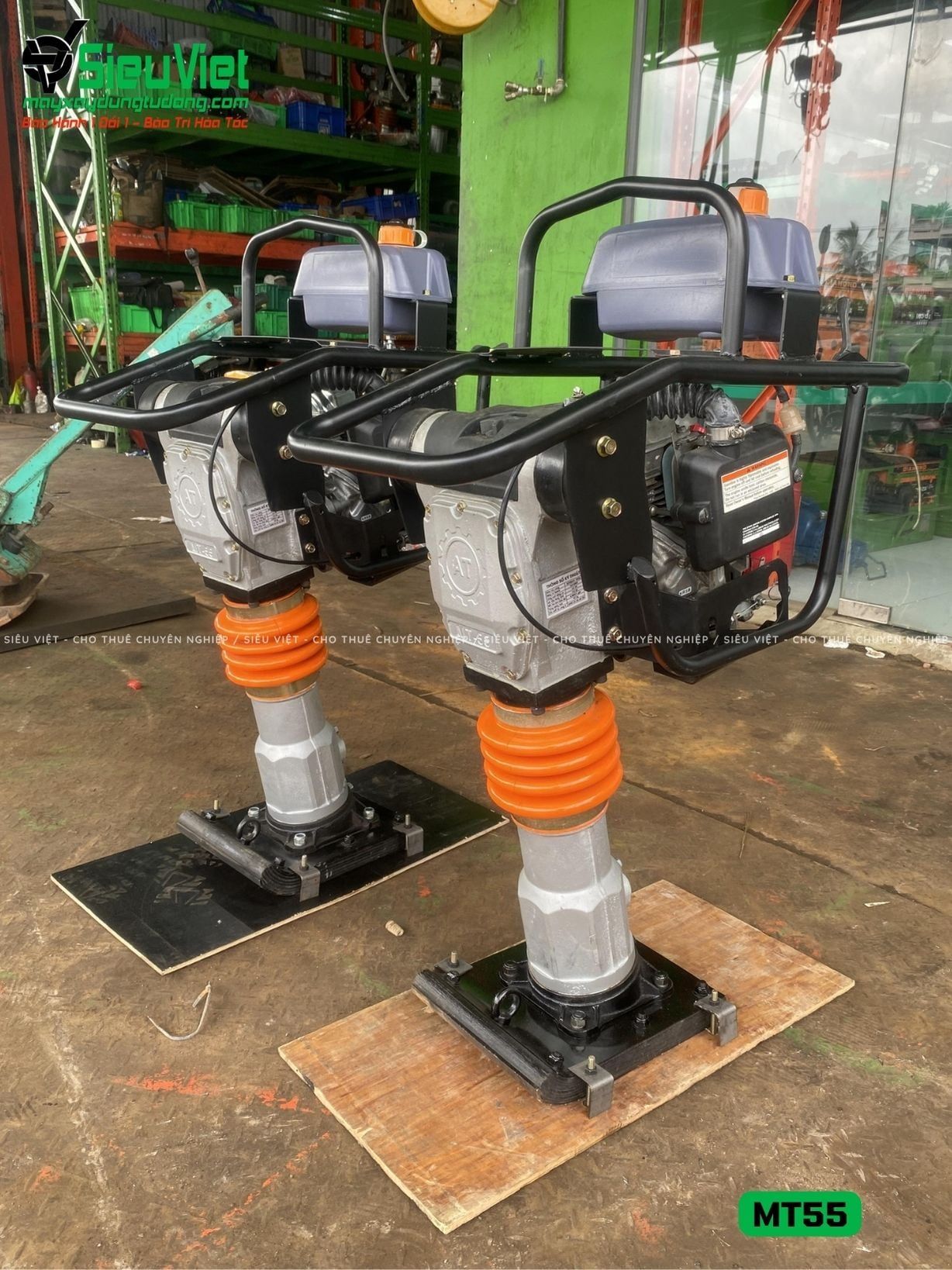 Máy đầm cóc MT55 Antinco Việt Nam (Xăng)