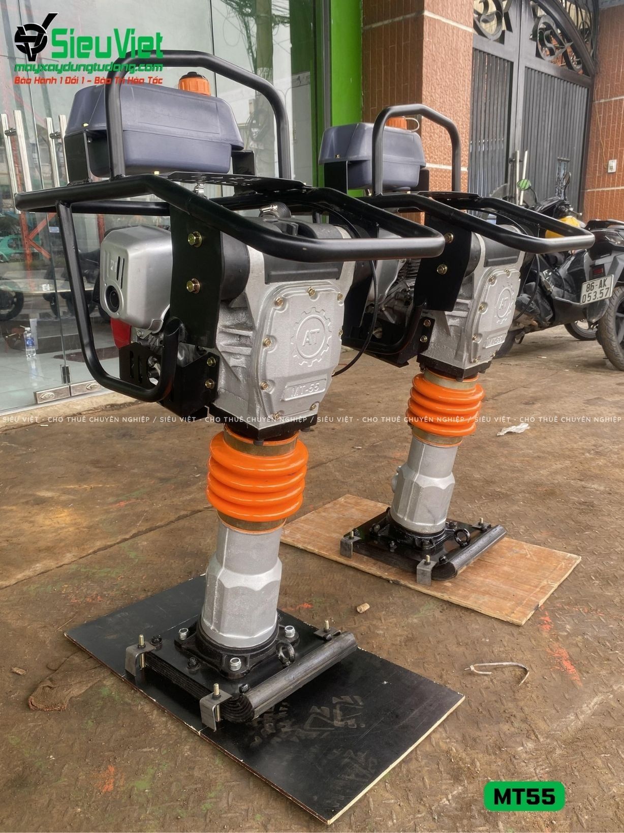 Máy đầm cóc MT55 Antinco Việt Nam (Xăng)