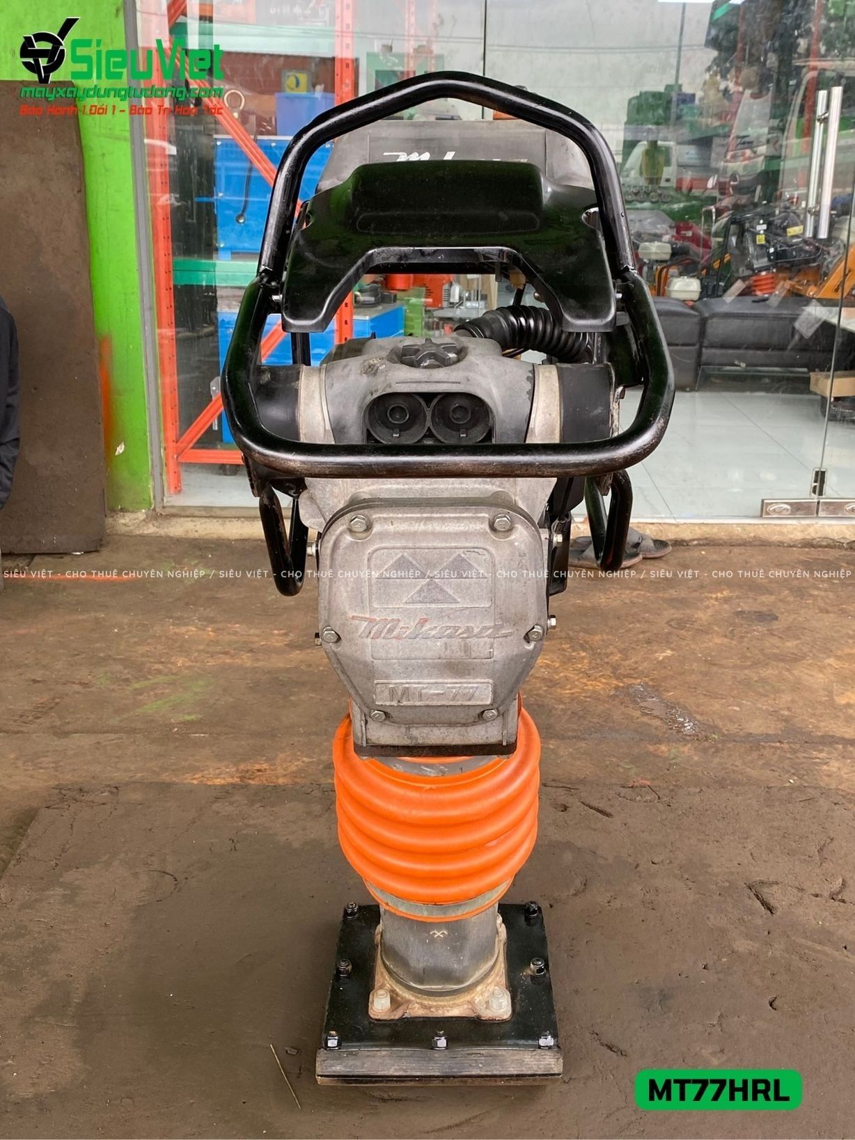 (Cũ) Máy đầm cóc trên 76Kg (MT77, MT84) Nhật Bản (Xăng)