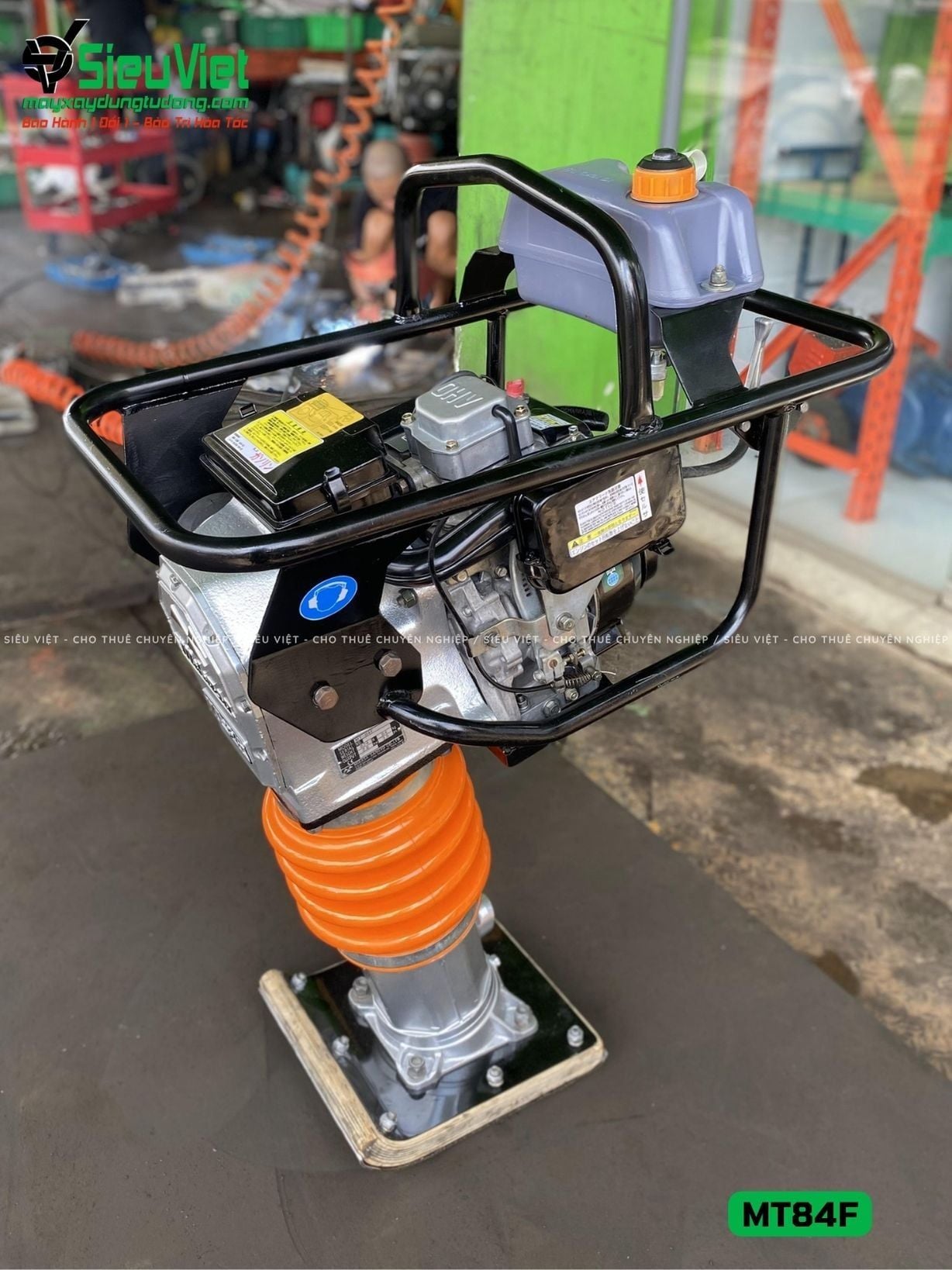 (Cũ) Máy đầm cóc trên 76Kg (MT77, MT84) Nhật Bản (Xăng)