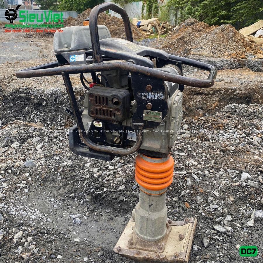 Thuê Ngày Máy đầm cóc DC7 70-80kg (Xăng)