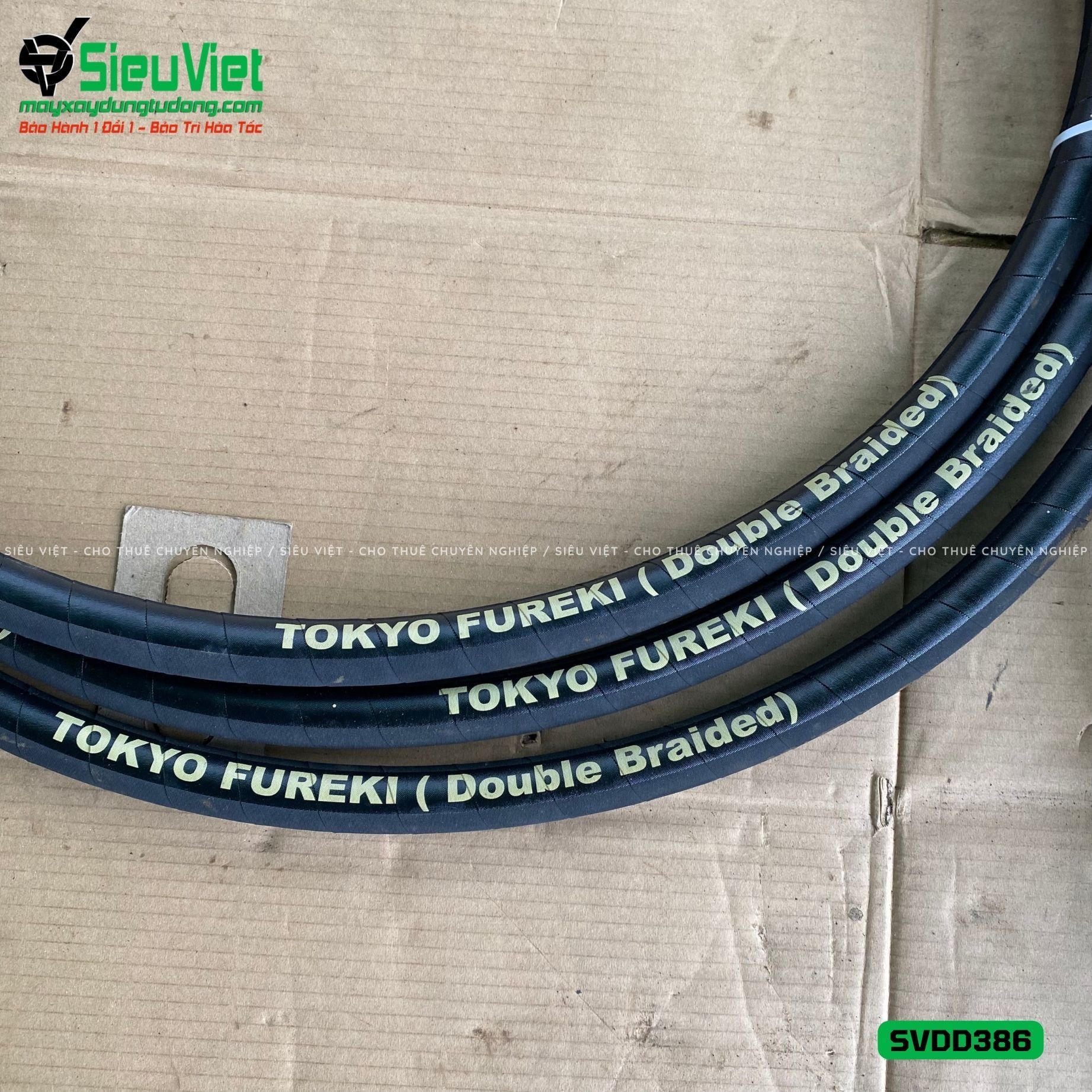 Loại Tốt - Dây đầm dùi Điện phi 38 dài 6m SVDD386