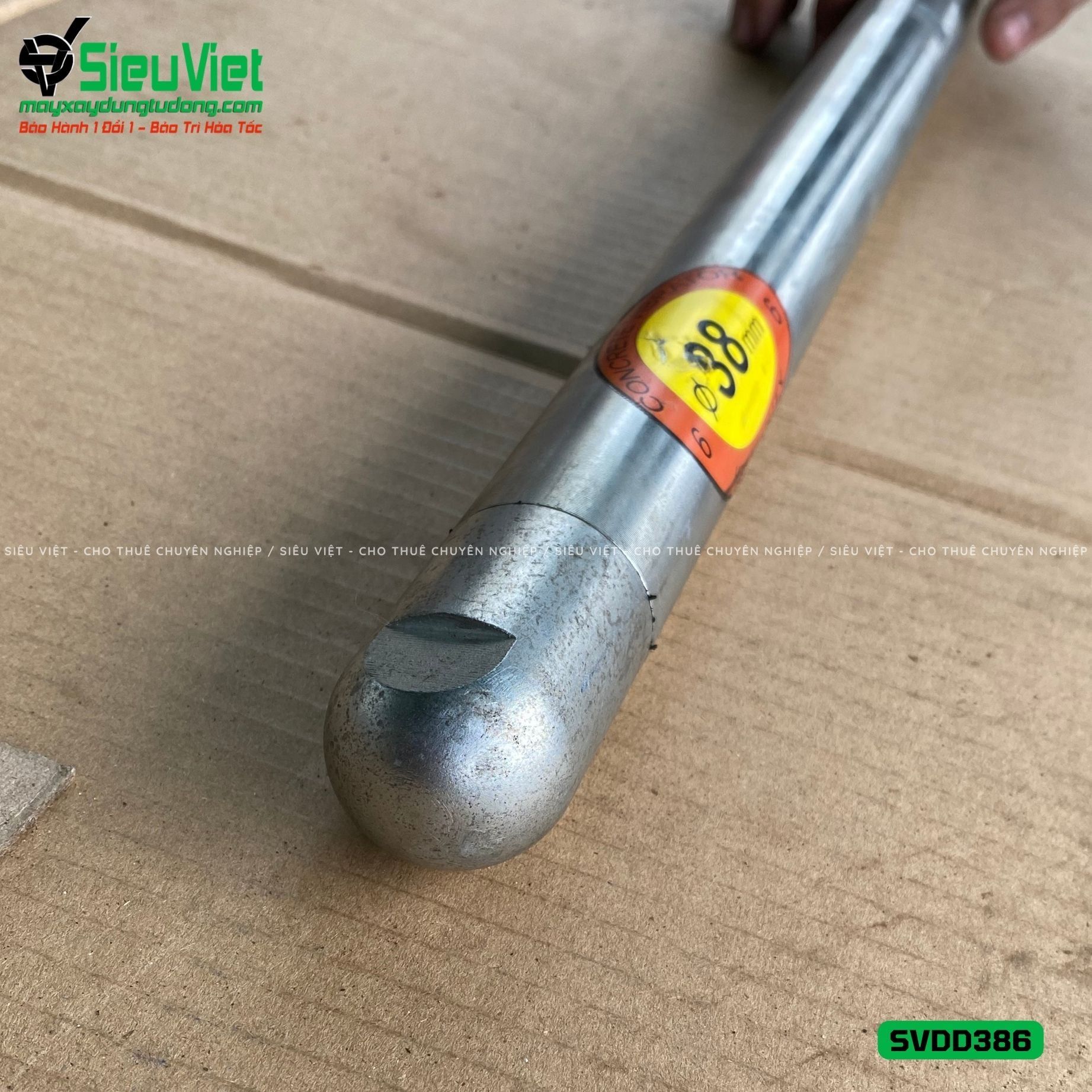 Loại Tốt - Dây đầm dùi Điện phi 38 dài 6m SVDD386