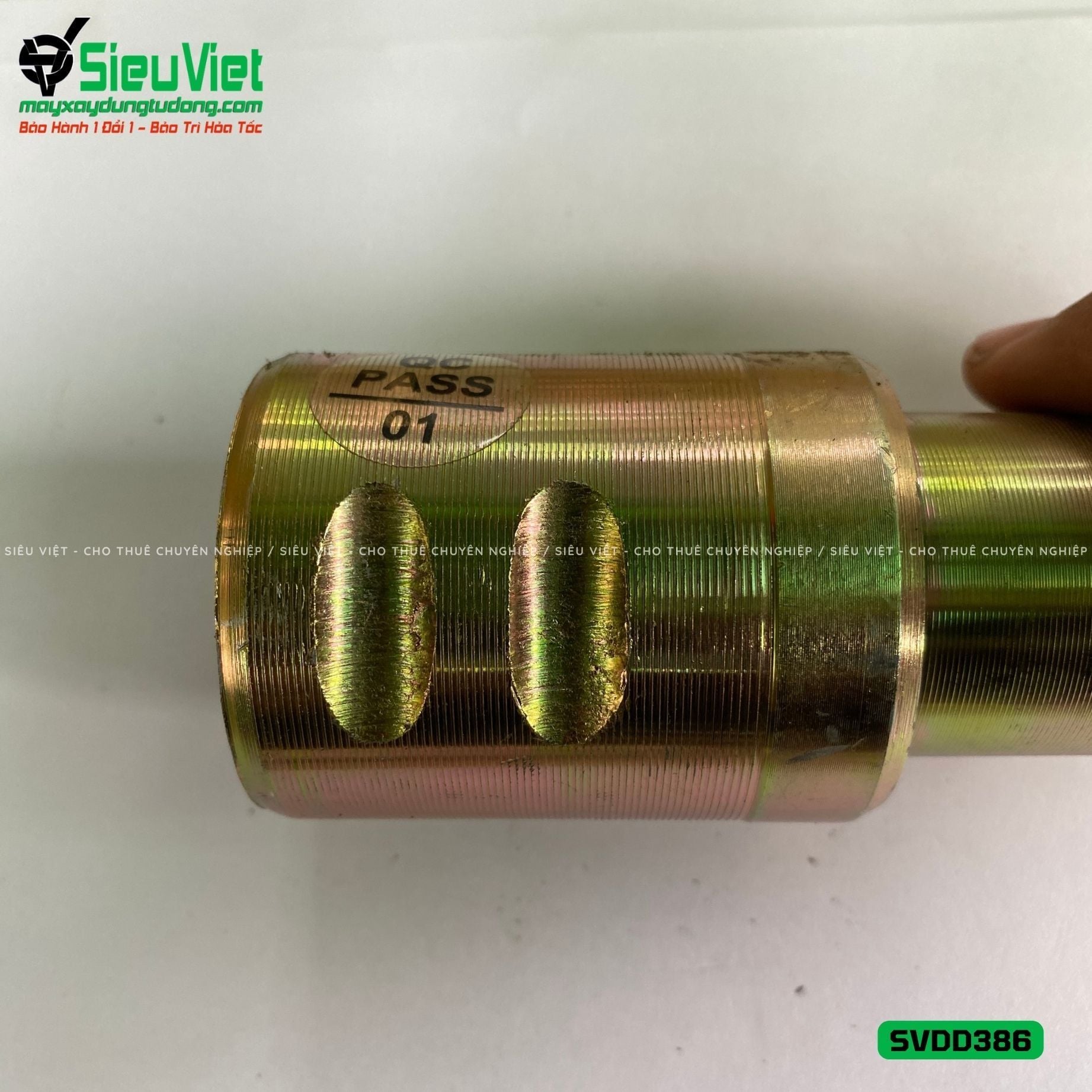 Loại Tốt - Dây đầm dùi Điện phi 38 dài 6m SVDD386