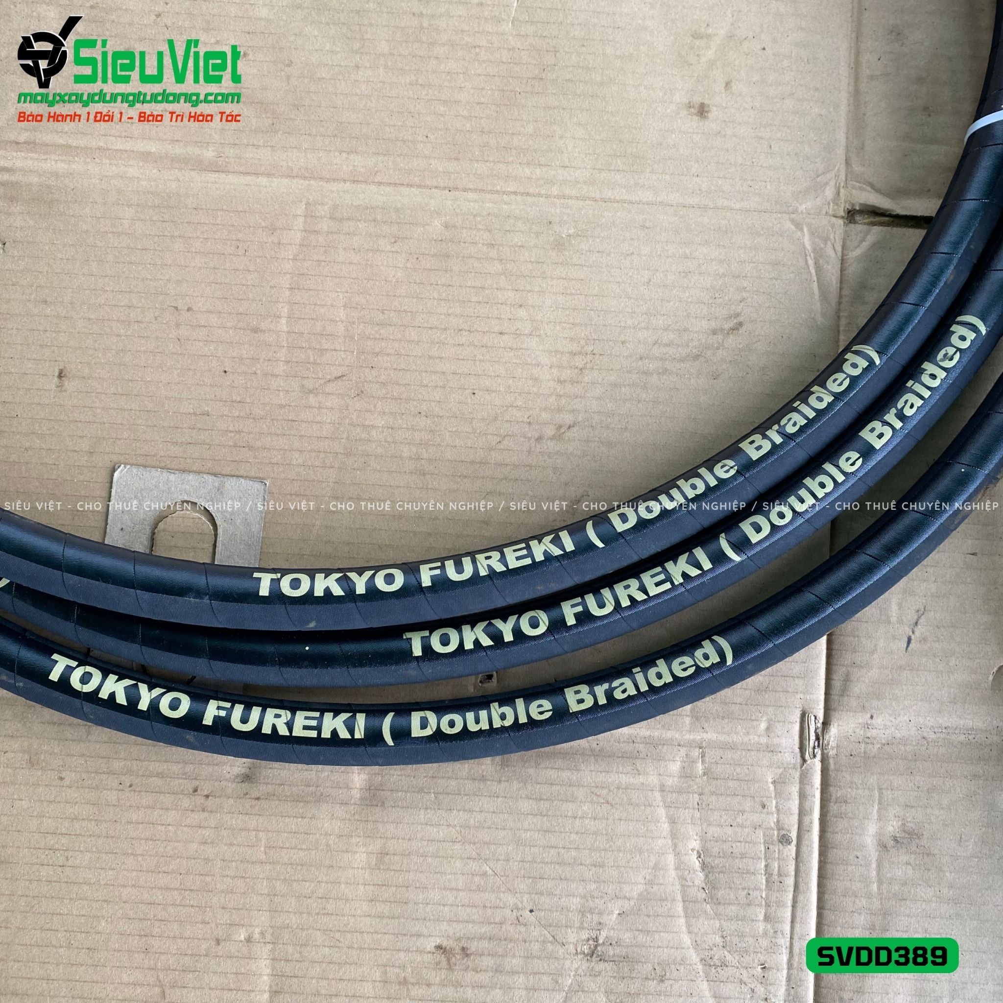 Loại Tốt - Dây đầm dùi Điện phi 38 dài 9m SVDD389