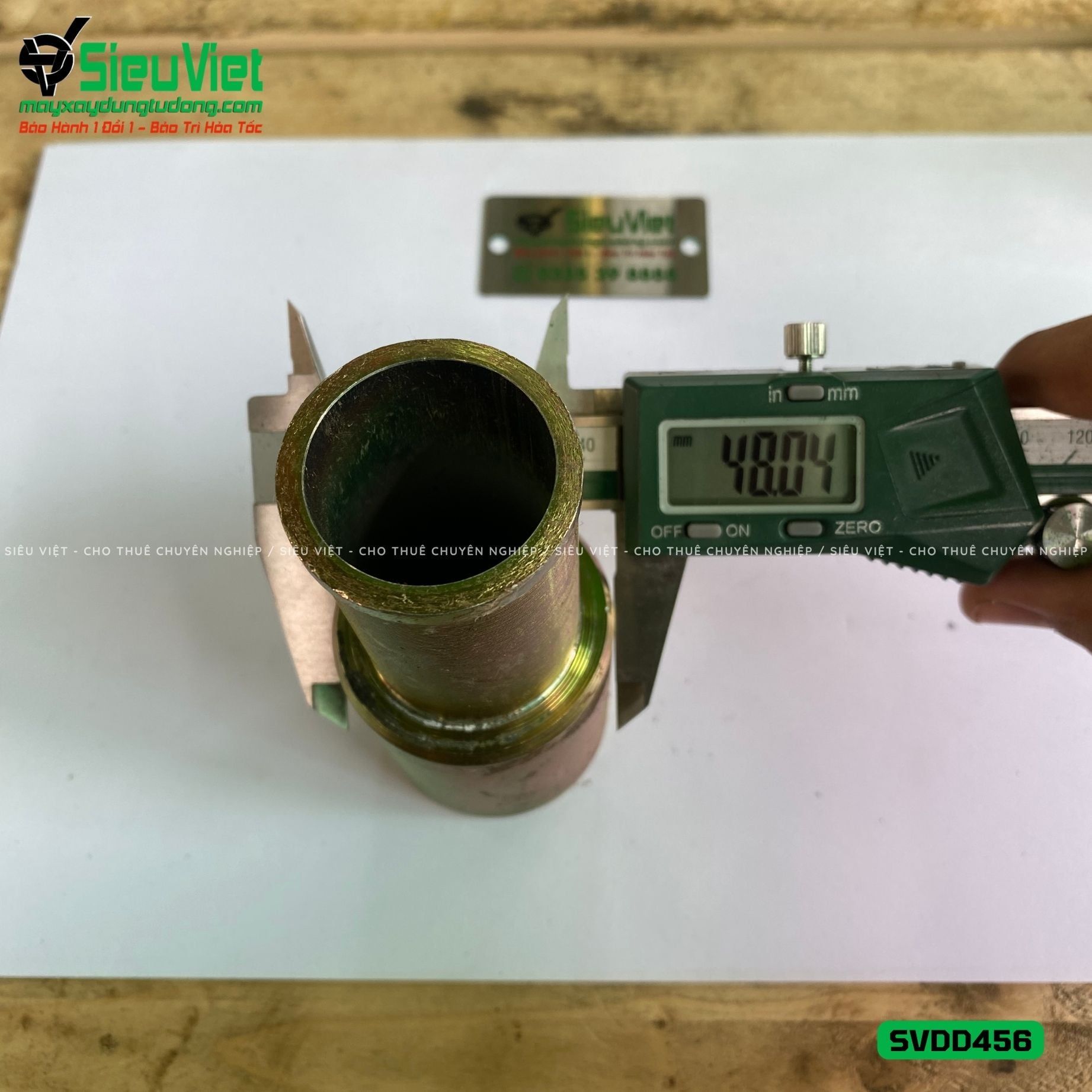 Loại Tốt - Dây đầm dùi Điện phi 45 dài 6m SVDD456