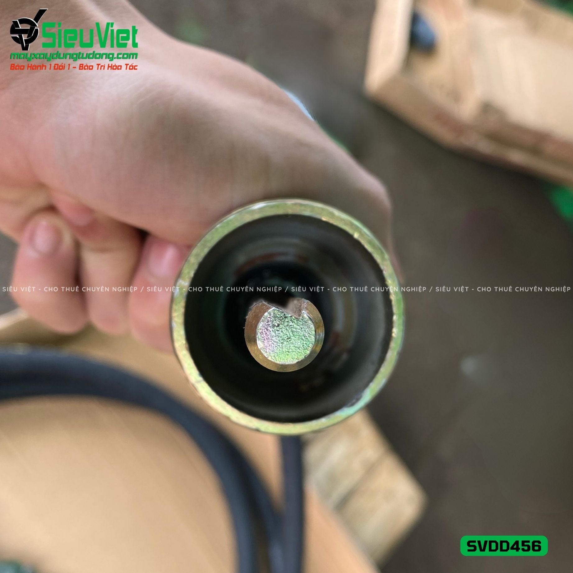Loại Tốt - Dây đầm dùi Điện phi 45 dài 6m SVDD456