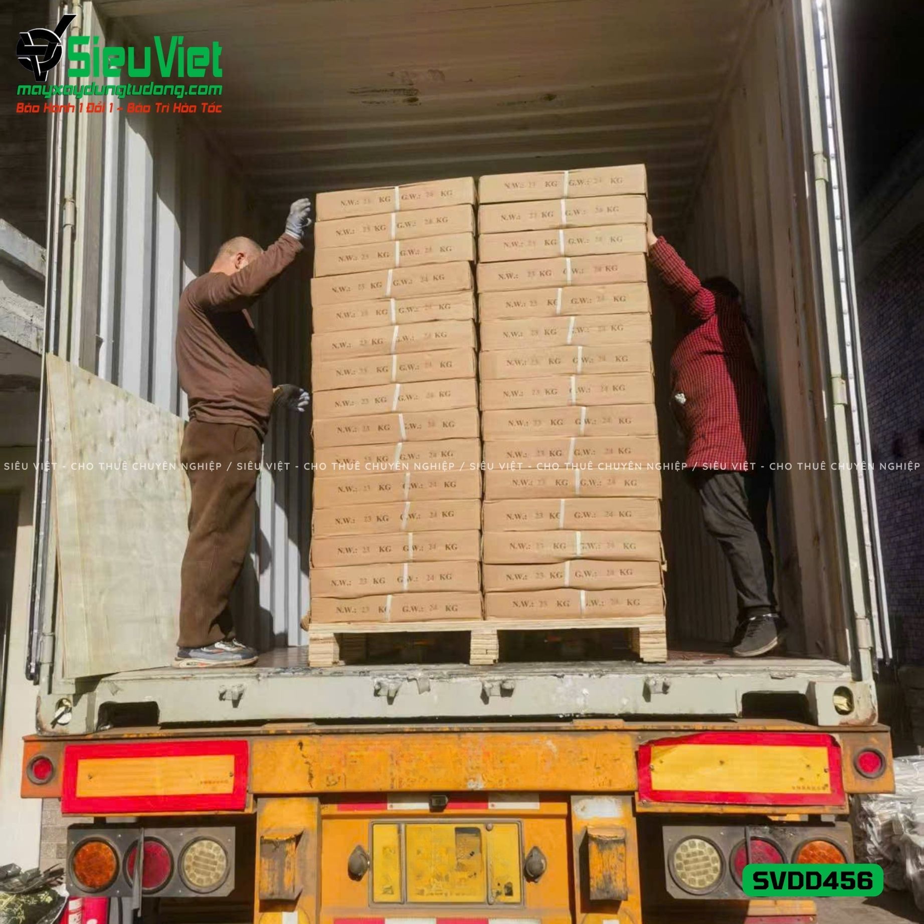 Loại Tốt - Dây đầm dùi Điện phi 45 dài 6m SVDD456