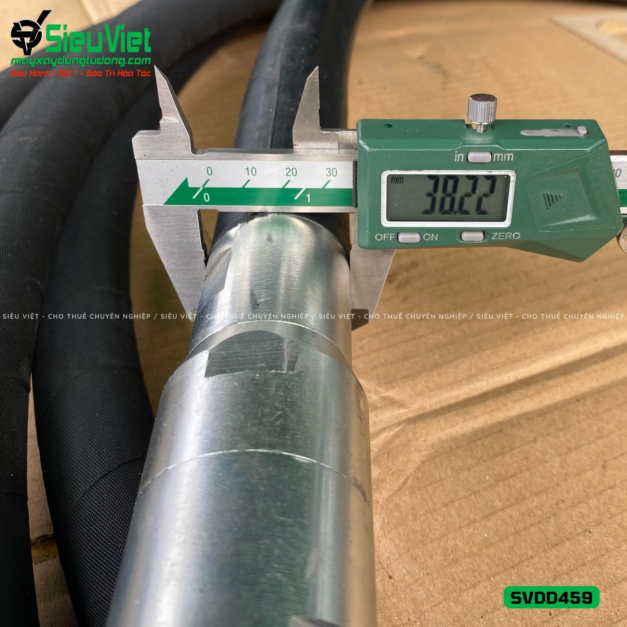 Loại Tốt - Dây đầm dùi Điện phi 45 dài 9m SVDD459
