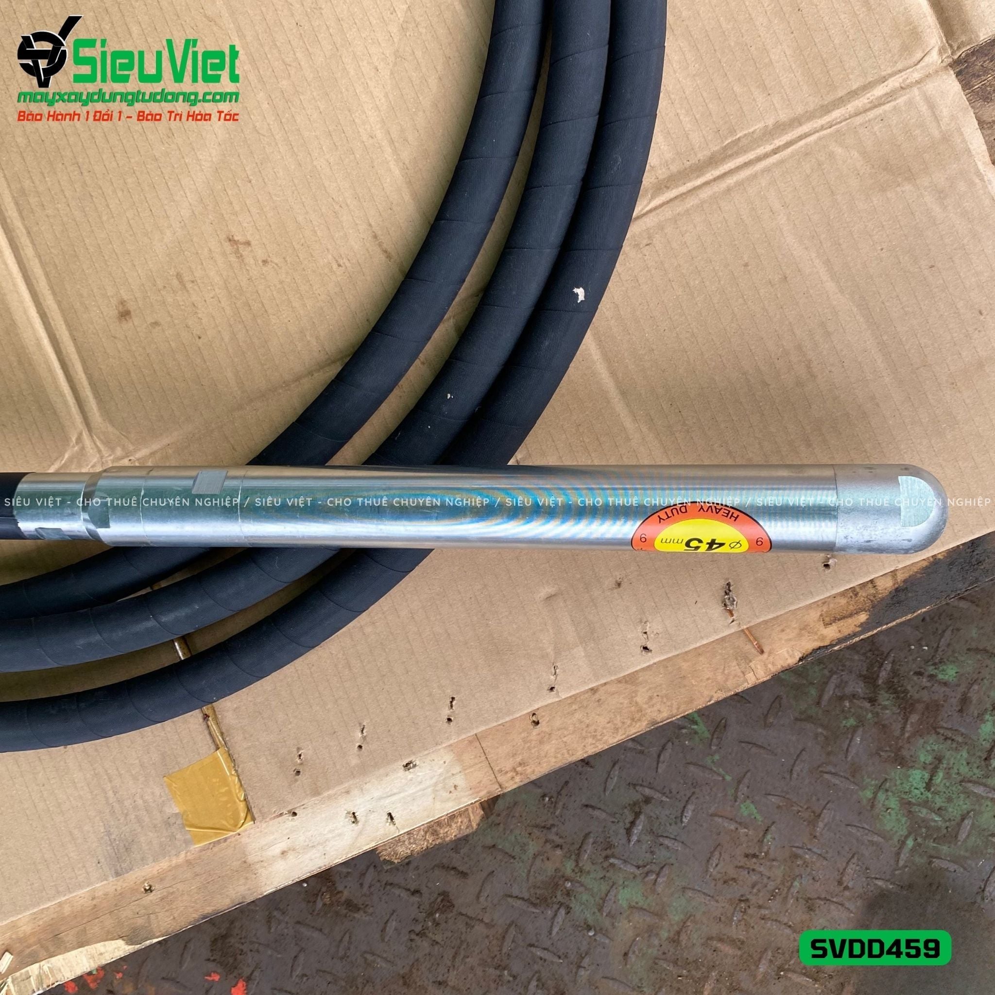 Loại Tốt - Dây đầm dùi Điện phi 45 dài 9m SVDD459