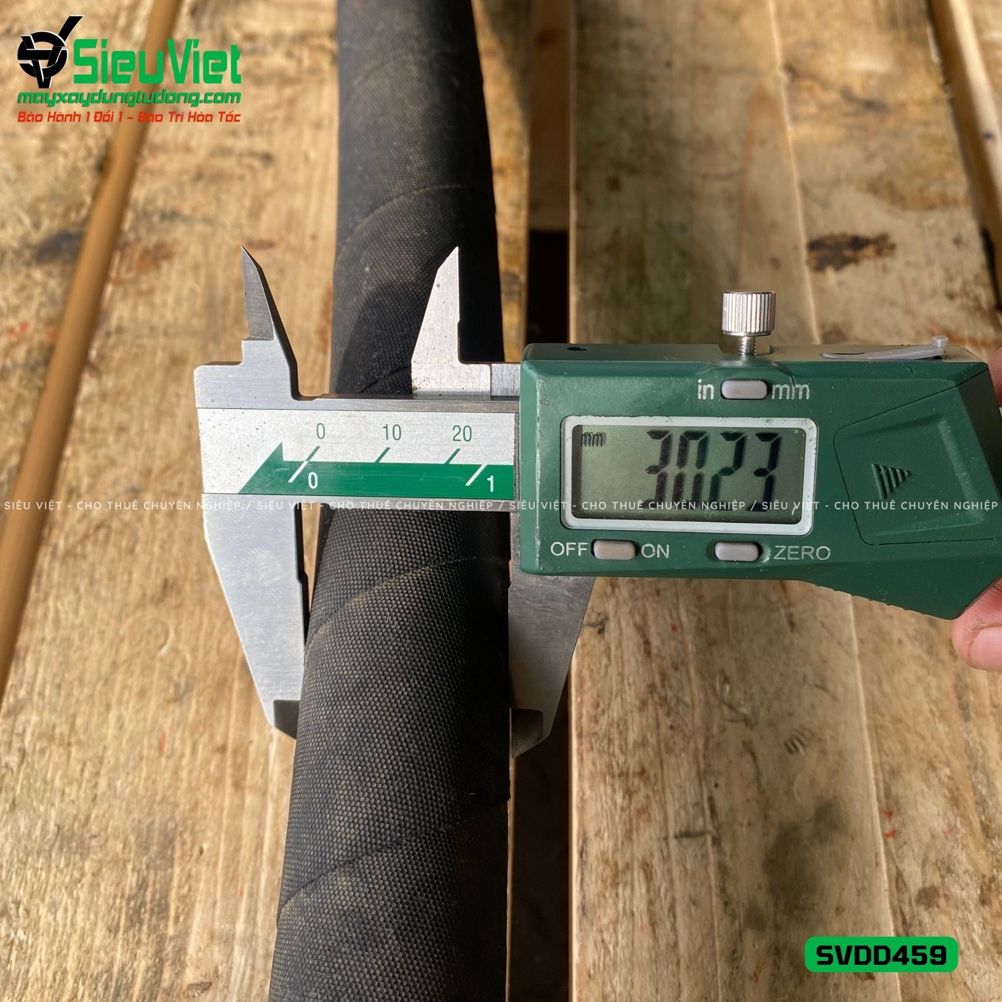 Loại Tốt - Dây đầm dùi Điện phi 45 dài 9m SVDD459