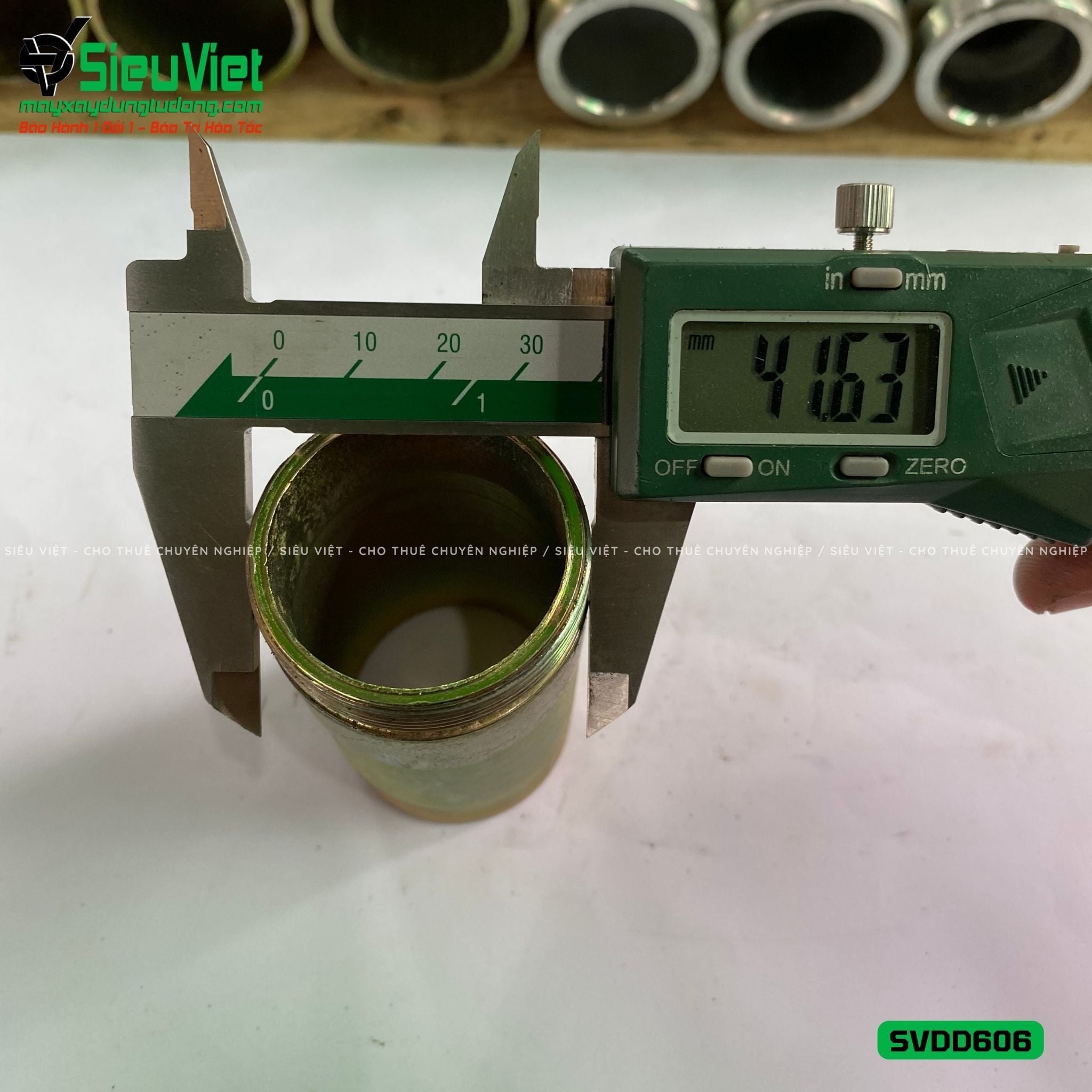 Loại Tốt - Dây đầm dùi Điện phi 60 dài 6m SVDD606