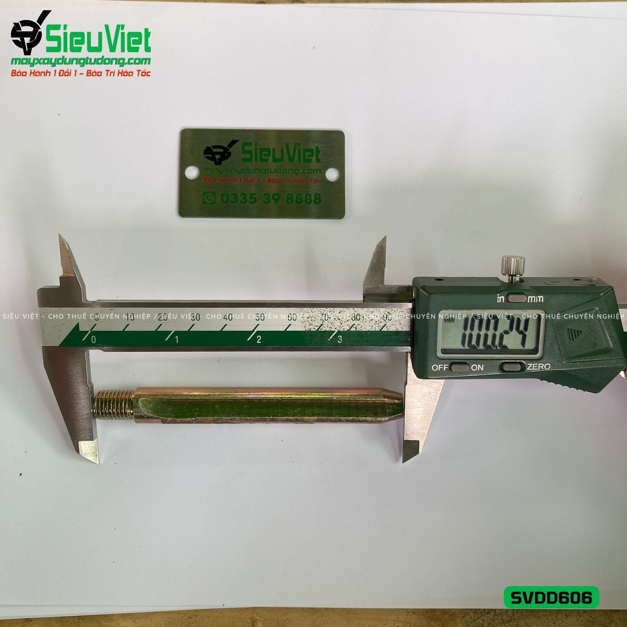 Loại Tốt - Dây đầm dùi Điện phi 60 dài 6m SVDD606