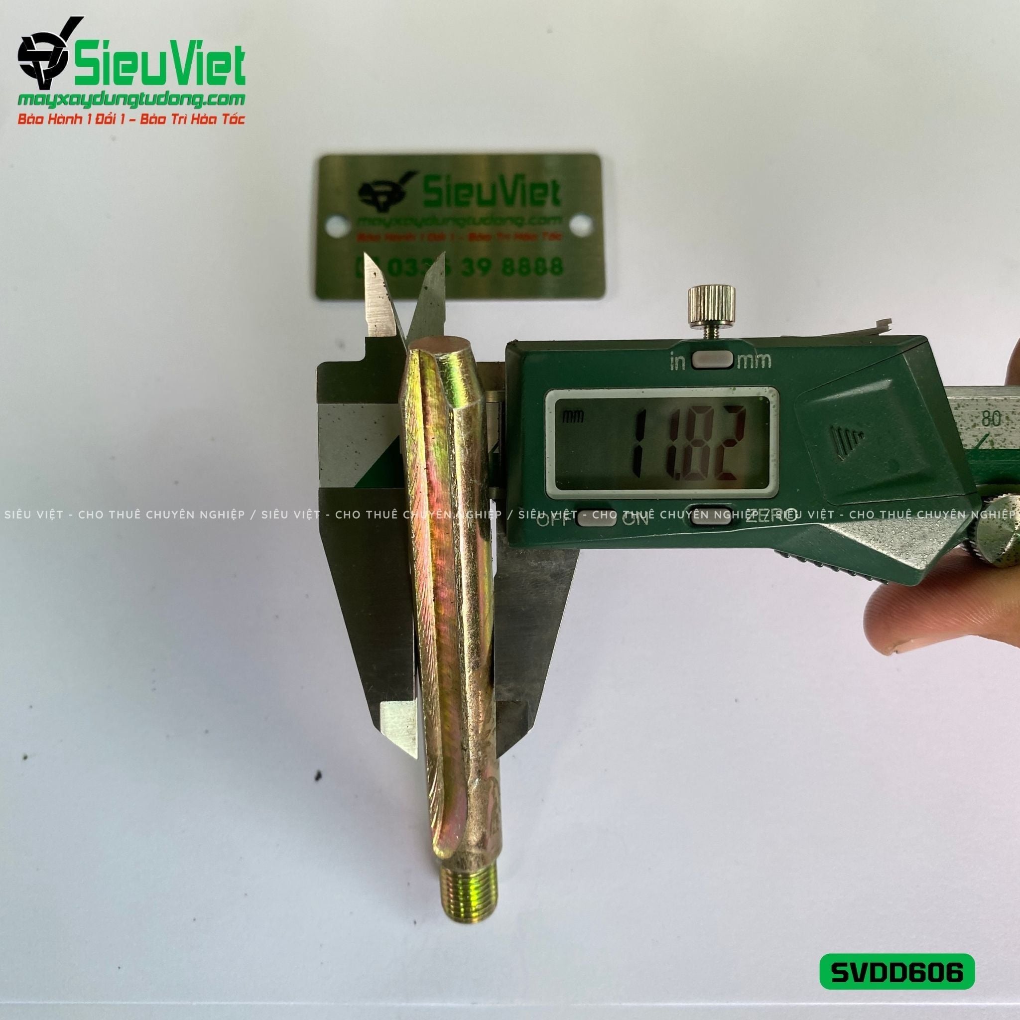 Loại Tốt - Dây đầm dùi Điện phi 60 dài 6m SVDD606