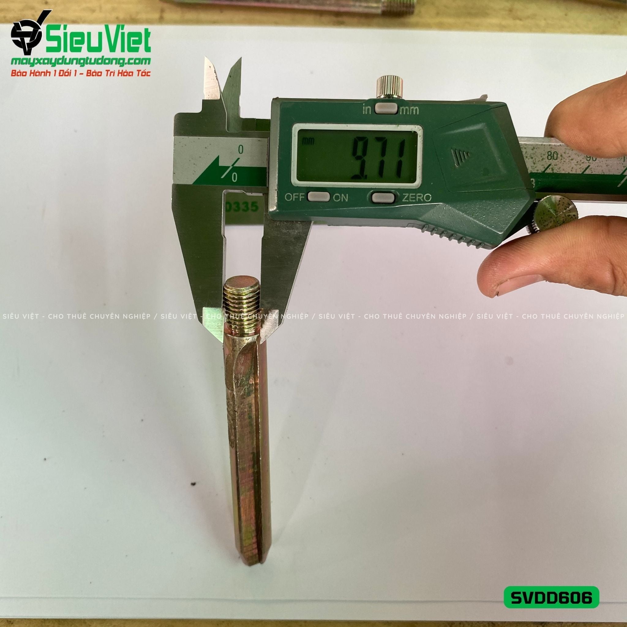 Loại Tốt - Dây đầm dùi Điện phi 60 dài 6m SVDD606