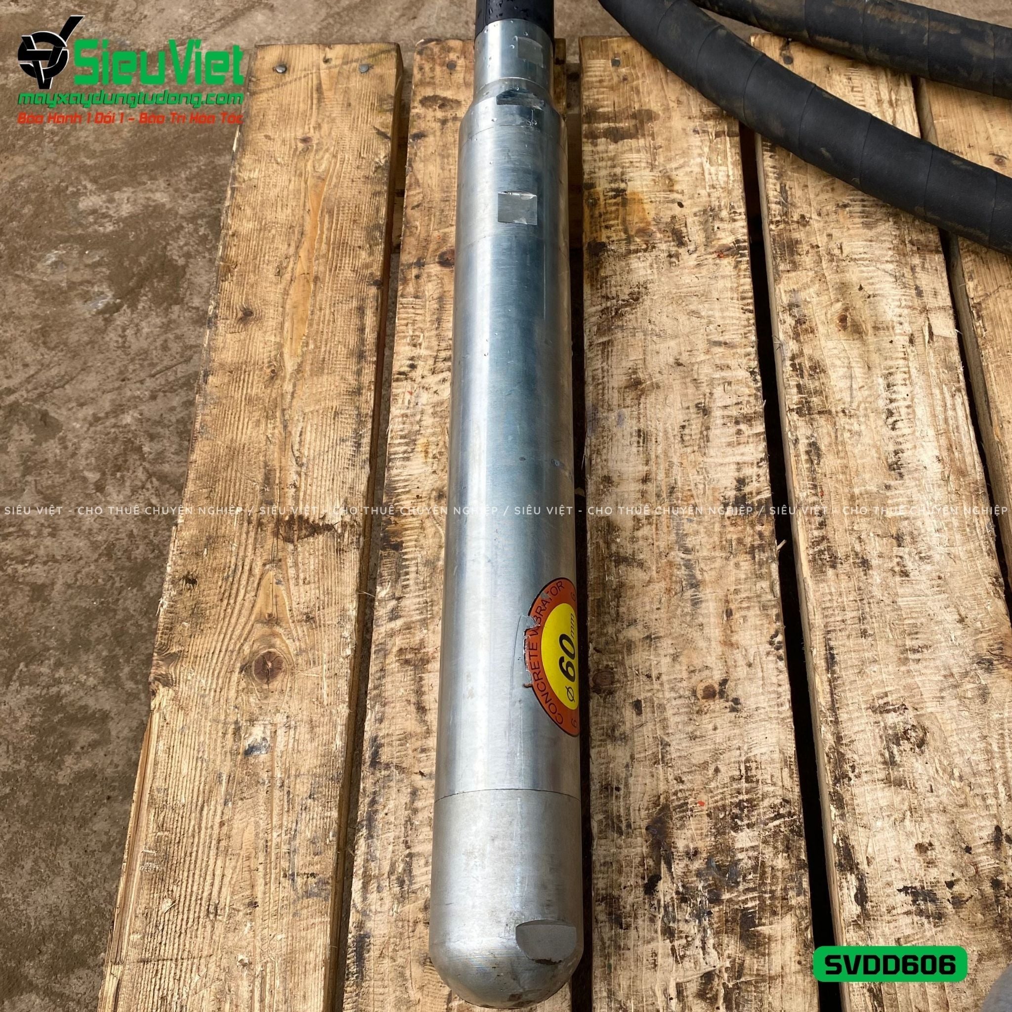 Loại Tốt - Dây đầm dùi Điện phi 60 dài 6m SVDD606