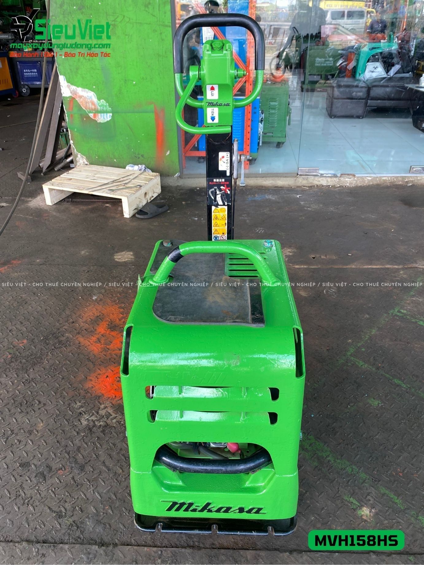Thuê Tháng Máy đầm bàn thuỷ lực DBTL12 100-250kg (Xăng)