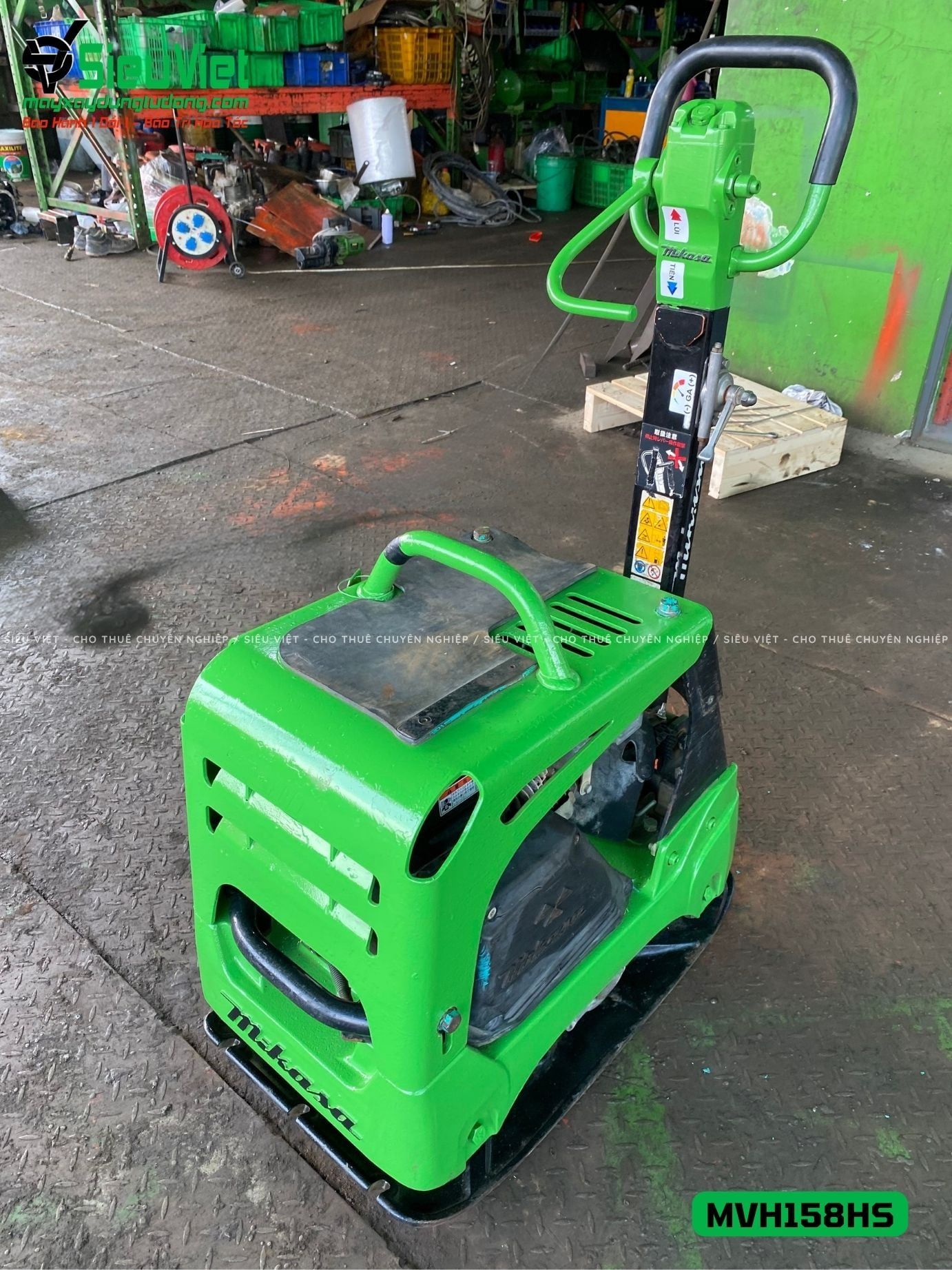 Thuê Tháng Máy đầm bàn thuỷ lực DBTL12 100-250kg (Xăng)