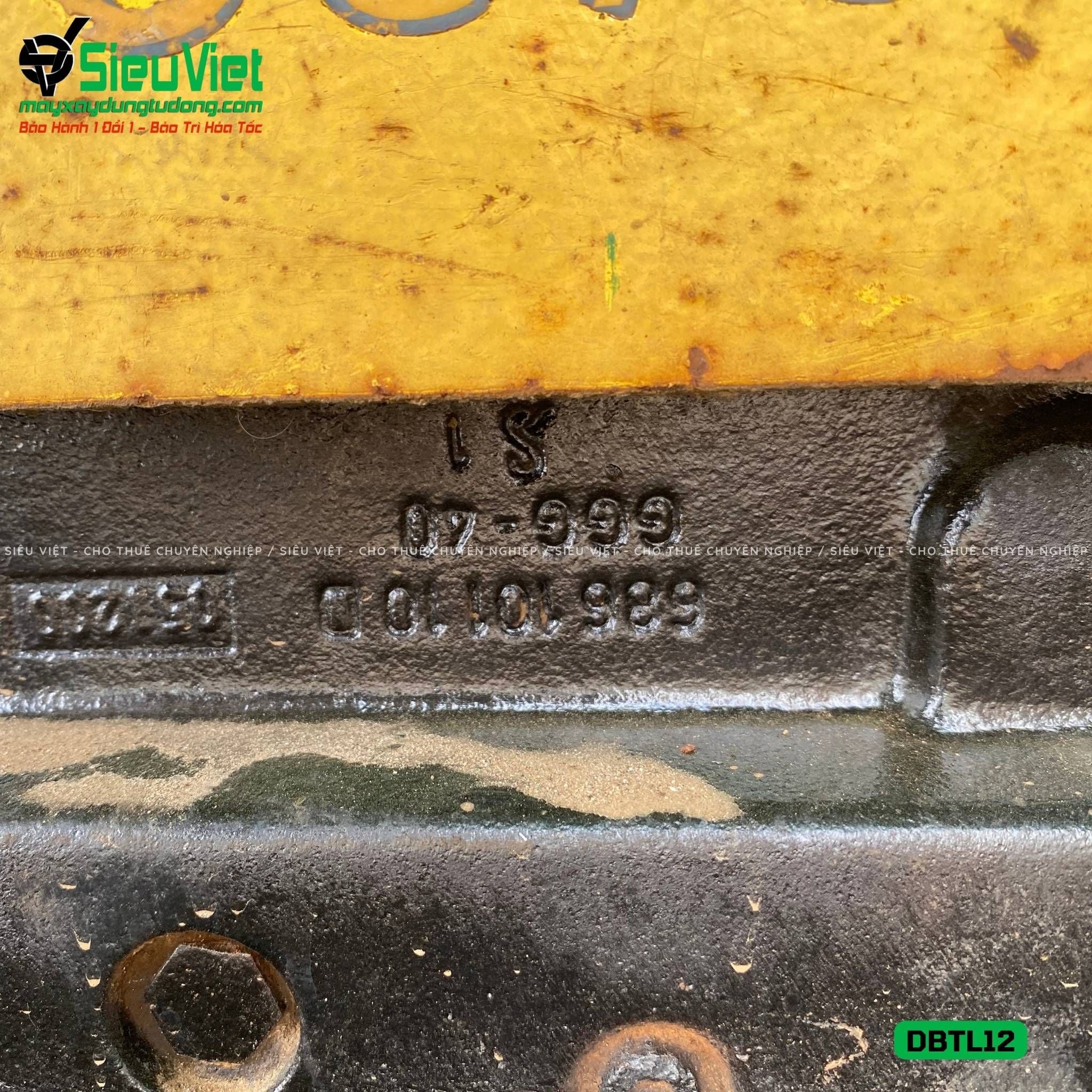 Thuê Tháng Máy đầm bàn thuỷ lực DBTL12 100-250kg (Xăng)