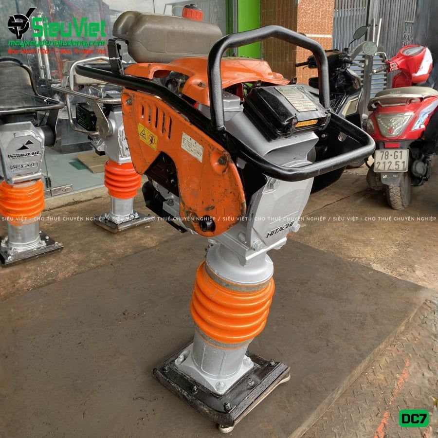 Thuê Ngày Máy đầm cóc DC7 70-80kg (Xăng)