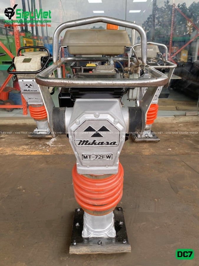 Thuê Tháng Máy đầm cóc DC7 70-80kg (Xăng)
