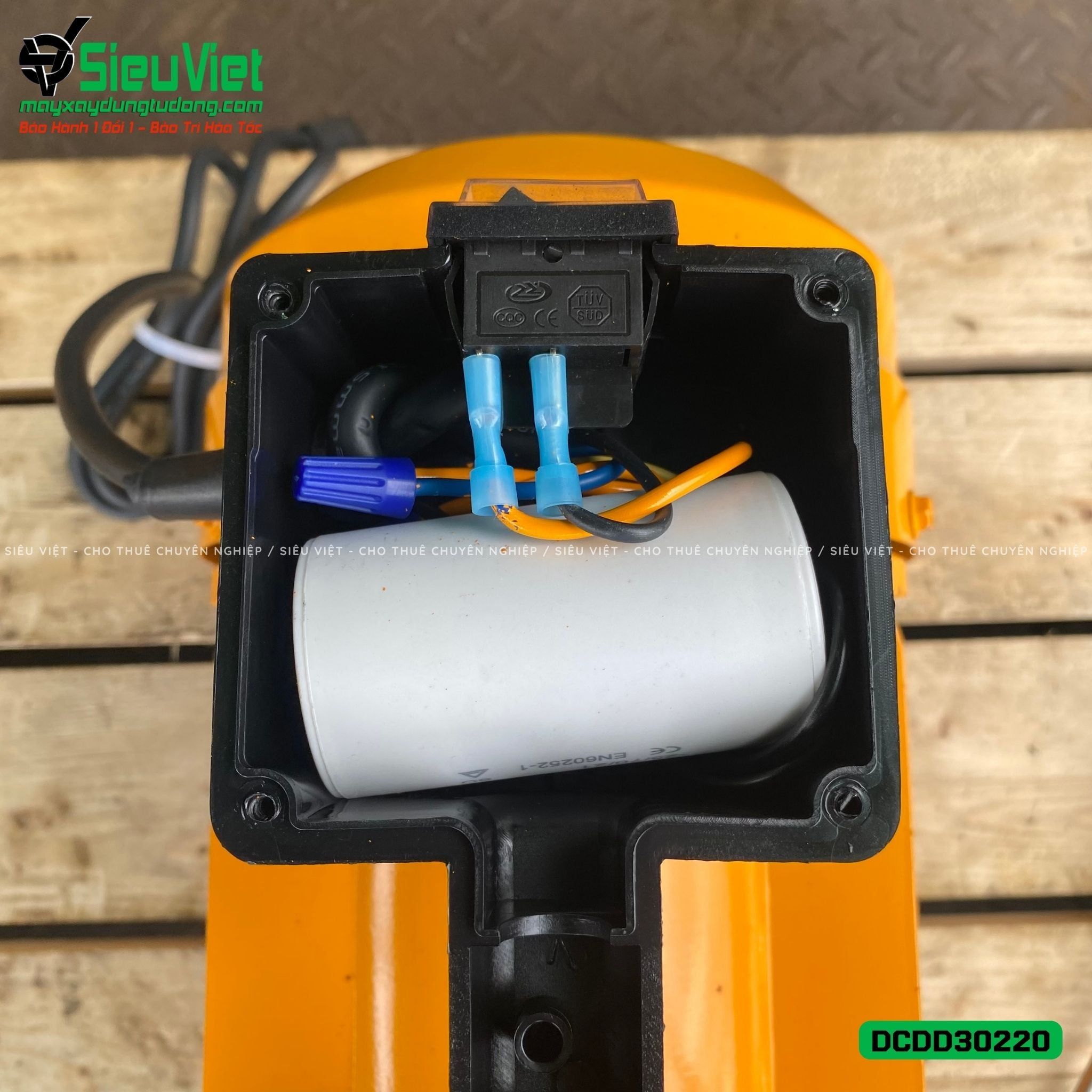 Động cơ đầm dùi điện DCDD30220 - 3.0kw, Điện 220v, Dân dụng