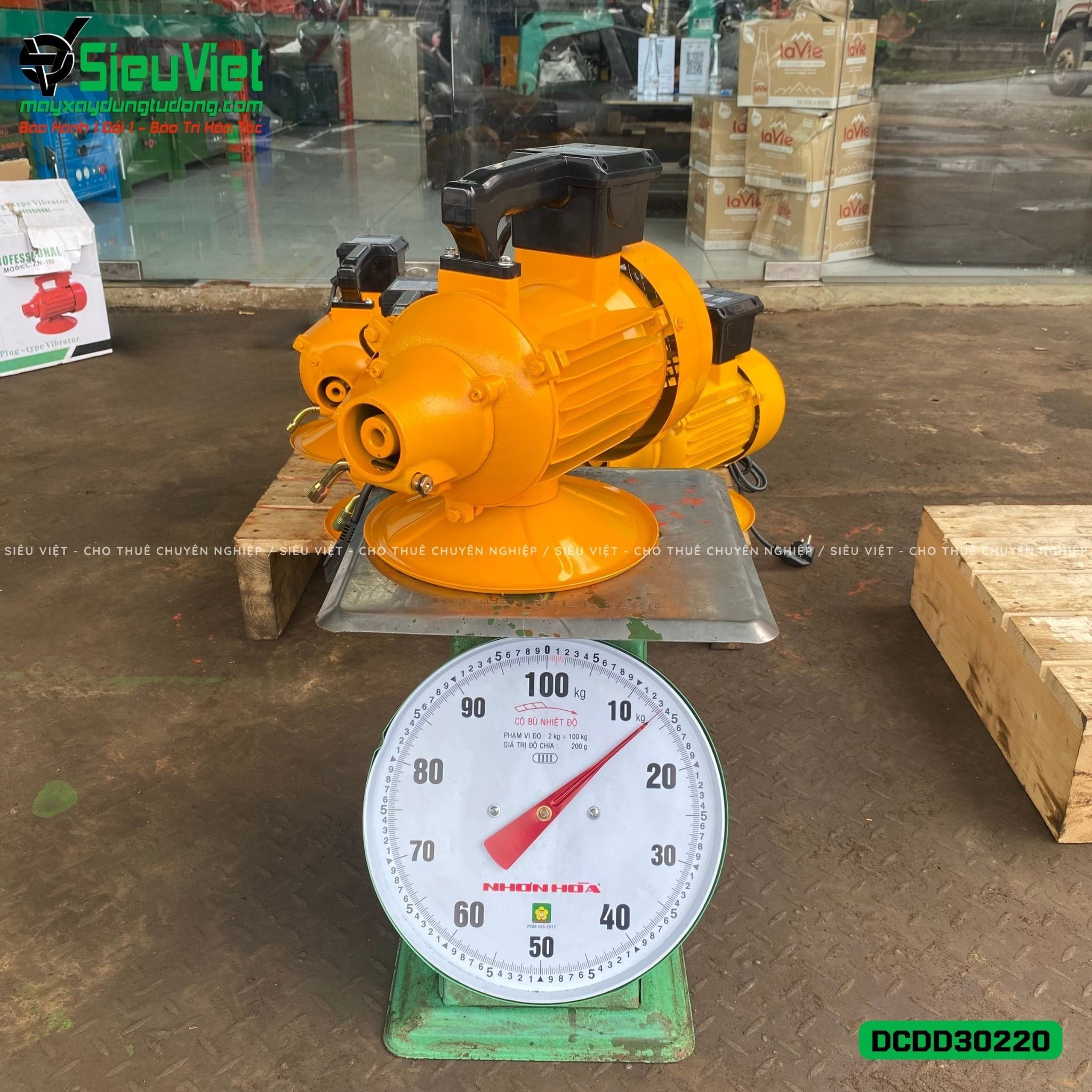 Động cơ đầm dùi điện DCDD30220 - 3.0kw, Điện 220v, Dân dụng
