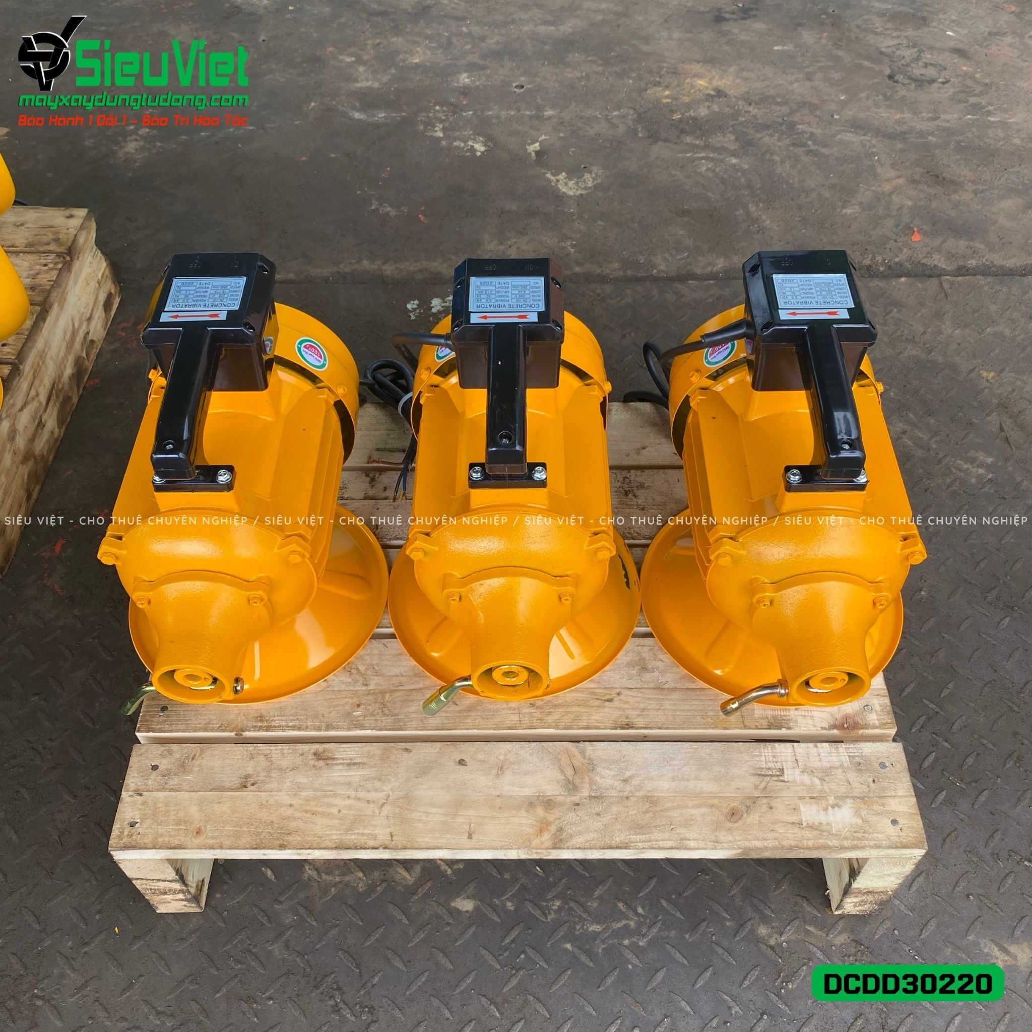 Động cơ đầm dùi điện DCDD30220 - 3.0kw, Điện 220v, Dân dụng