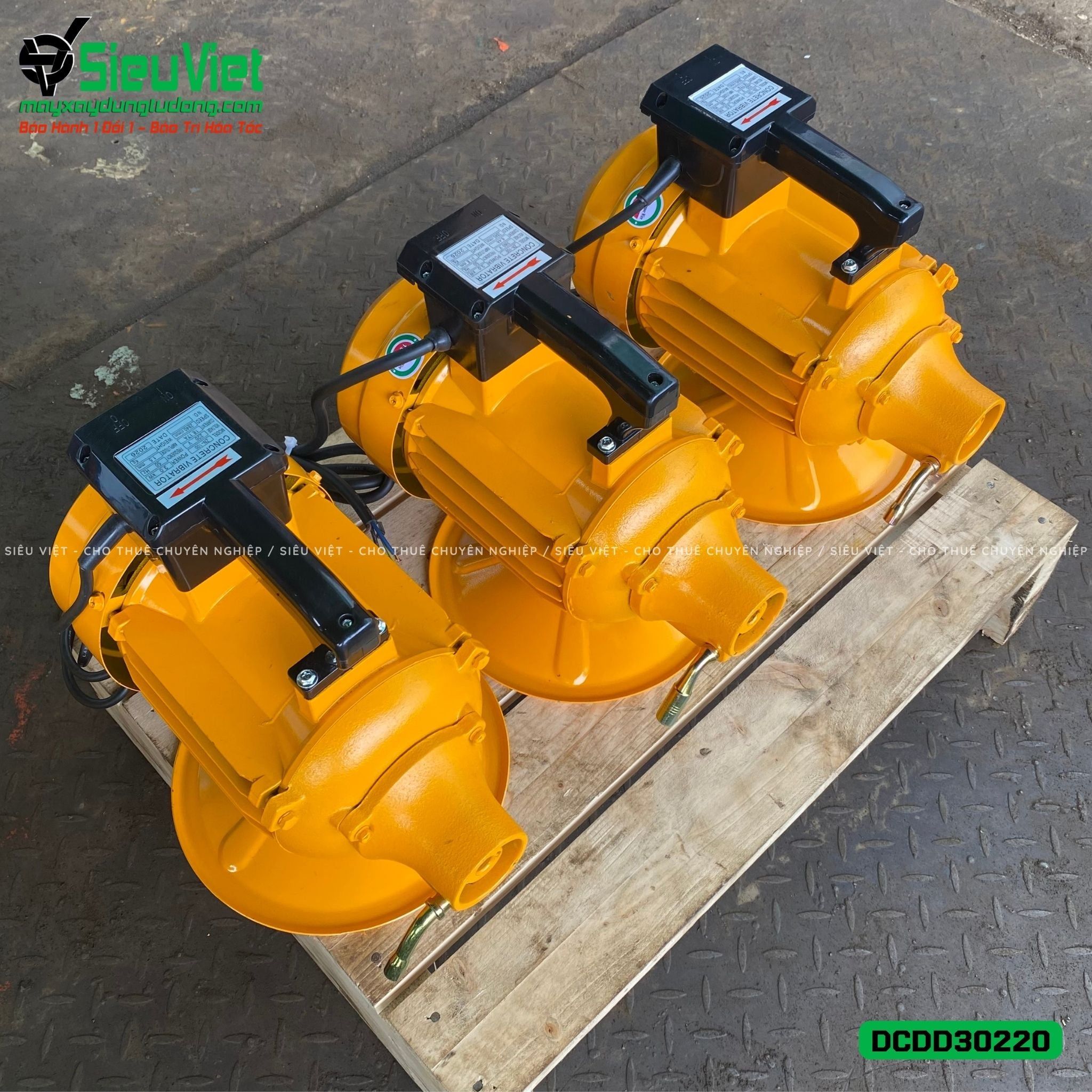 Động cơ đầm dùi điện DCDD30220 - 3.0kw, Điện 220v, Dân dụng