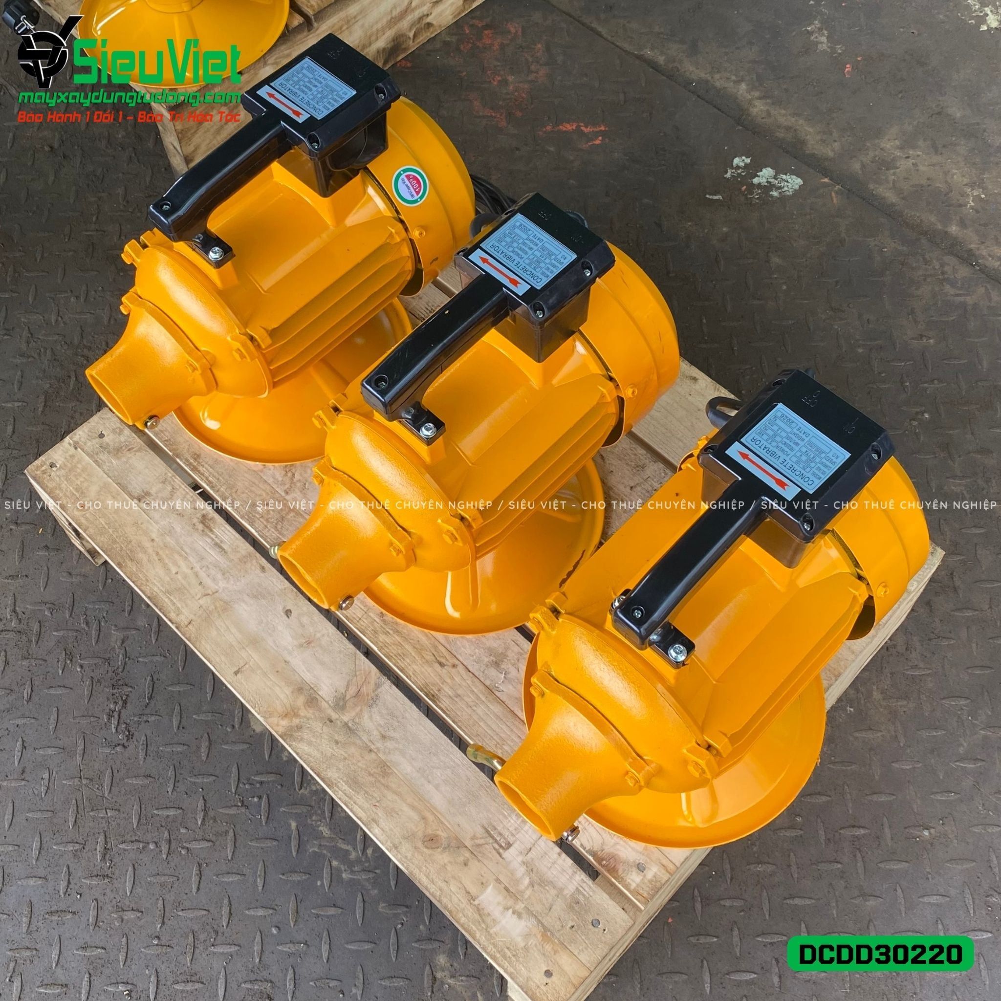 Động cơ đầm dùi điện DCDD30220 - 3.0kw, Điện 220v, Dân dụng