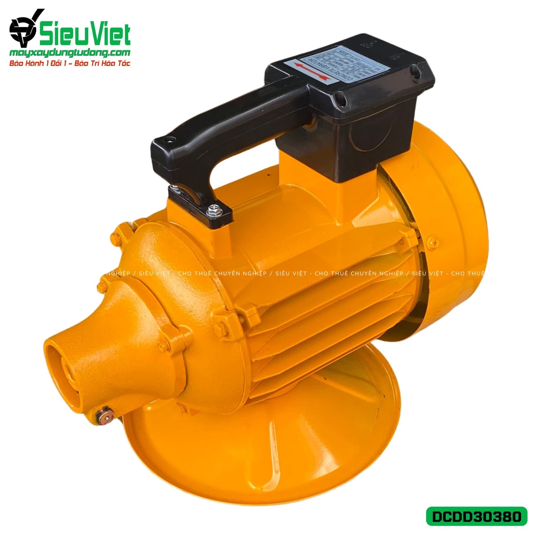 Động cơ đầm dùi điện DCDD30380 - 3.0kw, Điện 380v, 3 Pha