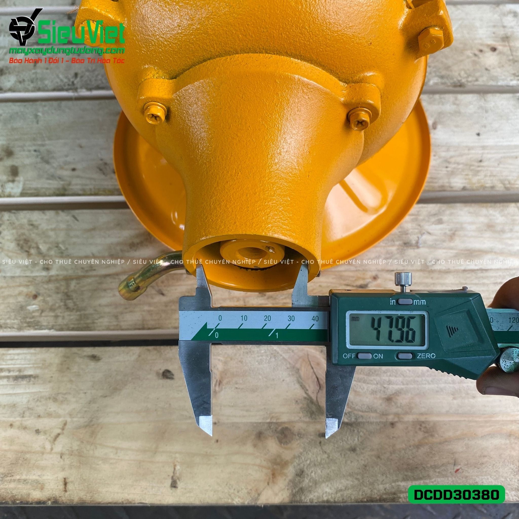 Động cơ đầm dùi điện DCDD30380 - 3.0kw, Điện 380v, 3 Pha