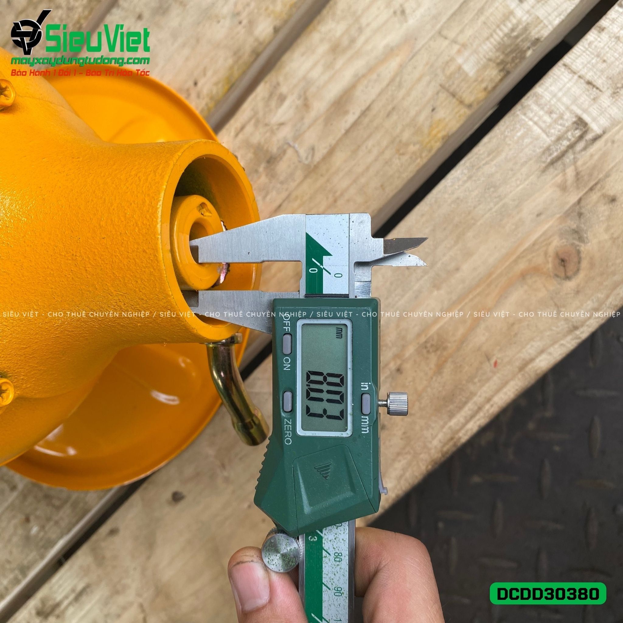 Động cơ đầm dùi điện DCDD30380 - 3.0kw, Điện 380v, 3 Pha