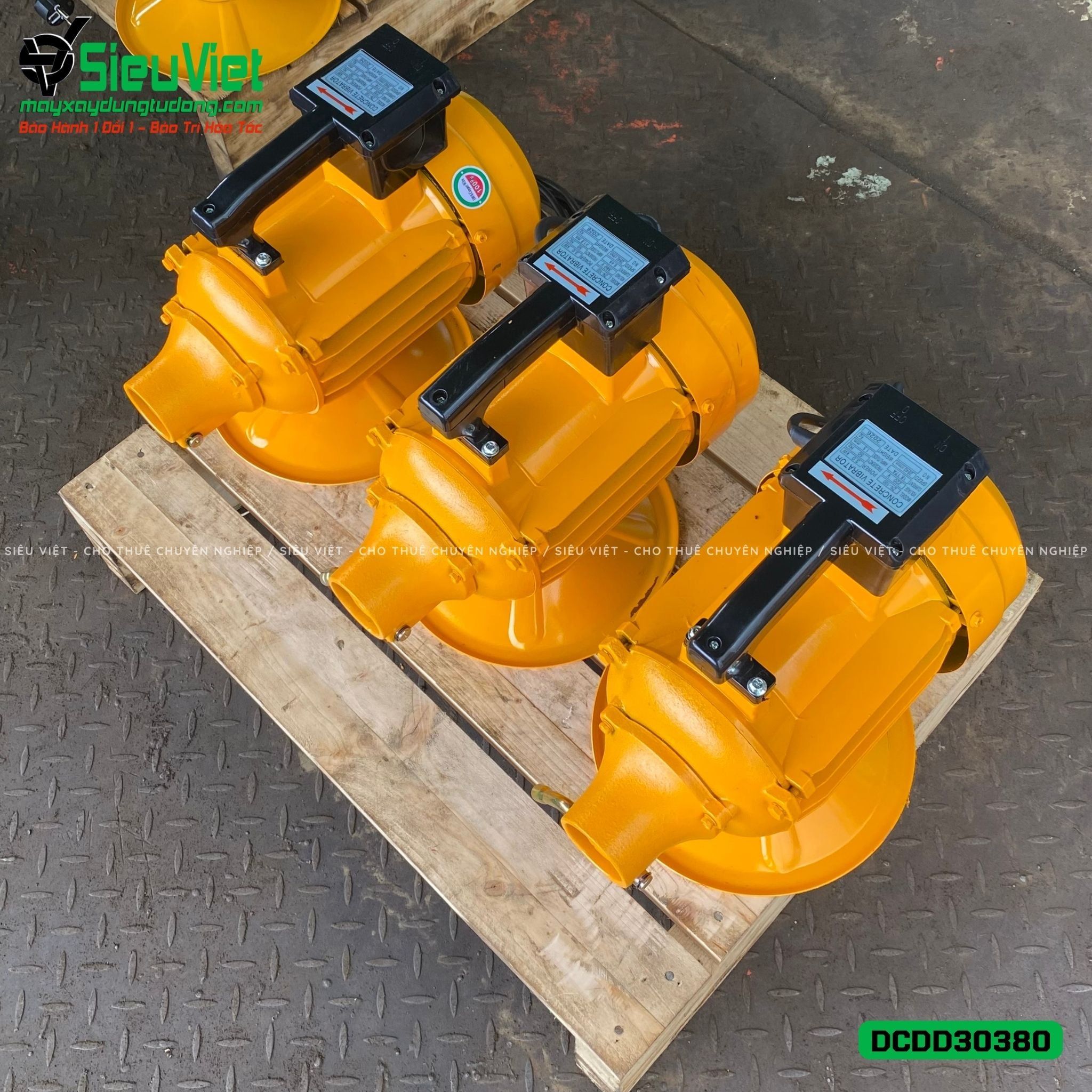 Động cơ đầm dùi điện DCDD30380 - 3.0kw, Điện 380v, 3 Pha