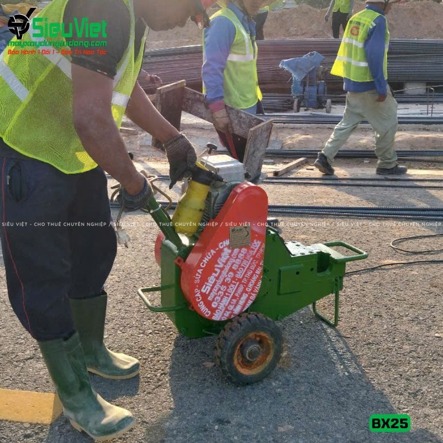 Sửa máy cắt sắt bánh xe BX25 Hàn Quốc