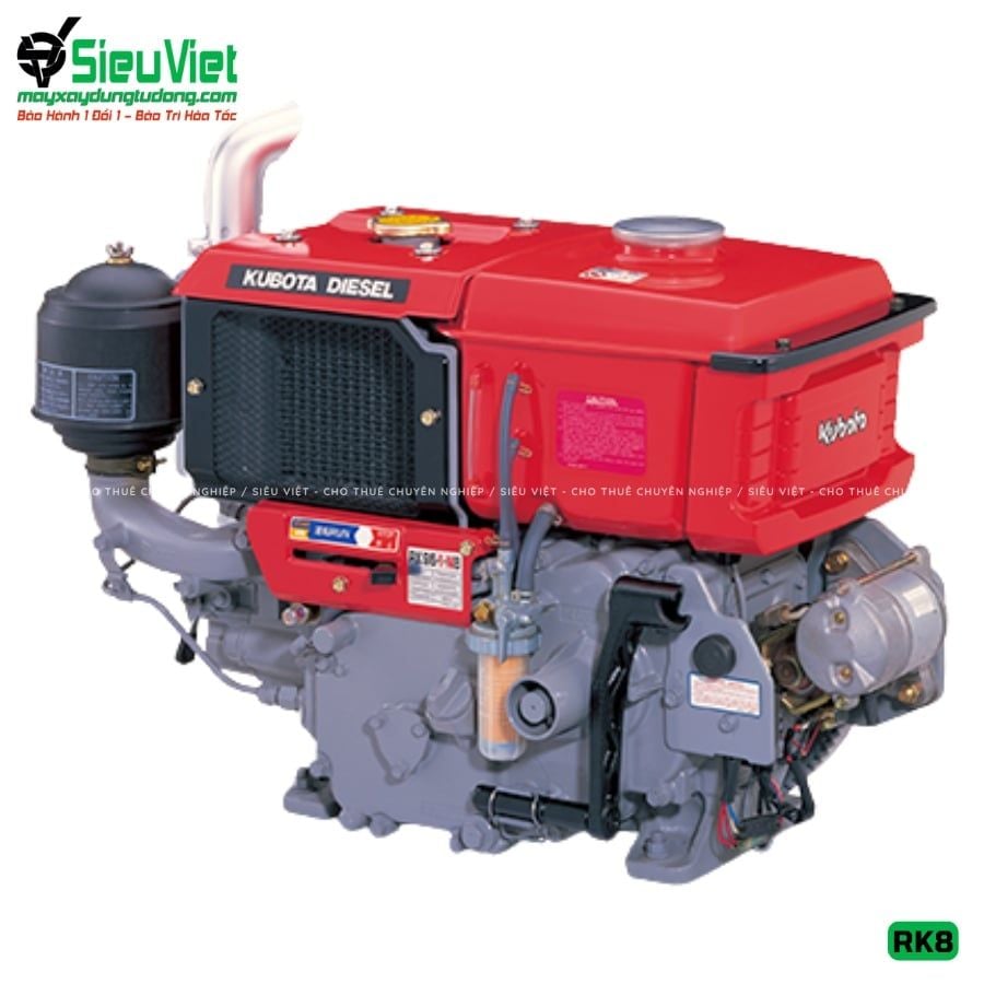 (Cũ) Động cơ diesel Kubota EA8 Nhật Bản - Chất lượng, giá tốt