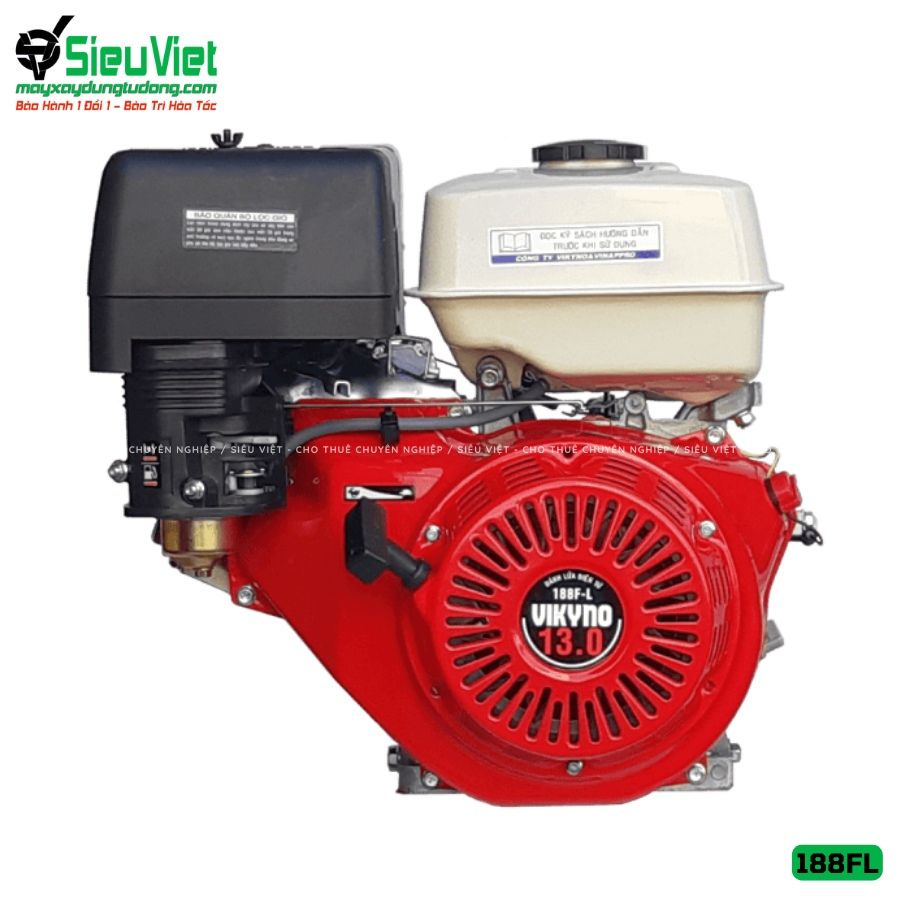 Động cơ xăng Vikyno 188F/L Việt Nam - Chính hãng, giá tốt