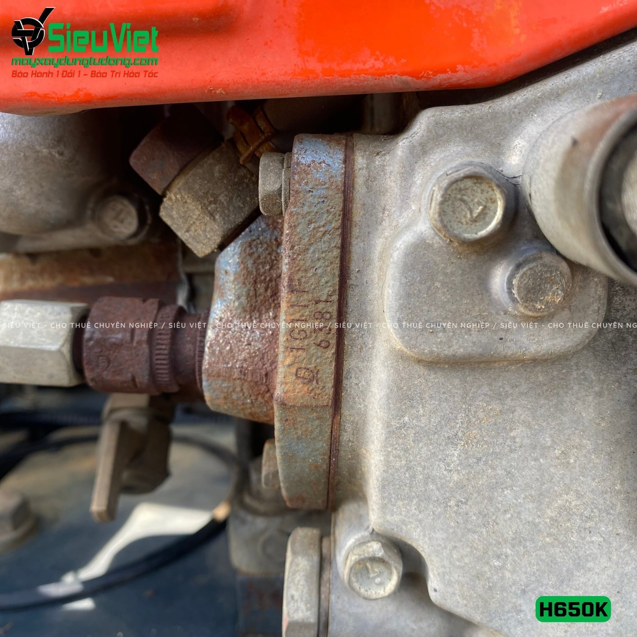 Xe lu rung dắt tay 675kg Kanto H650K Nhật Bản (650380)