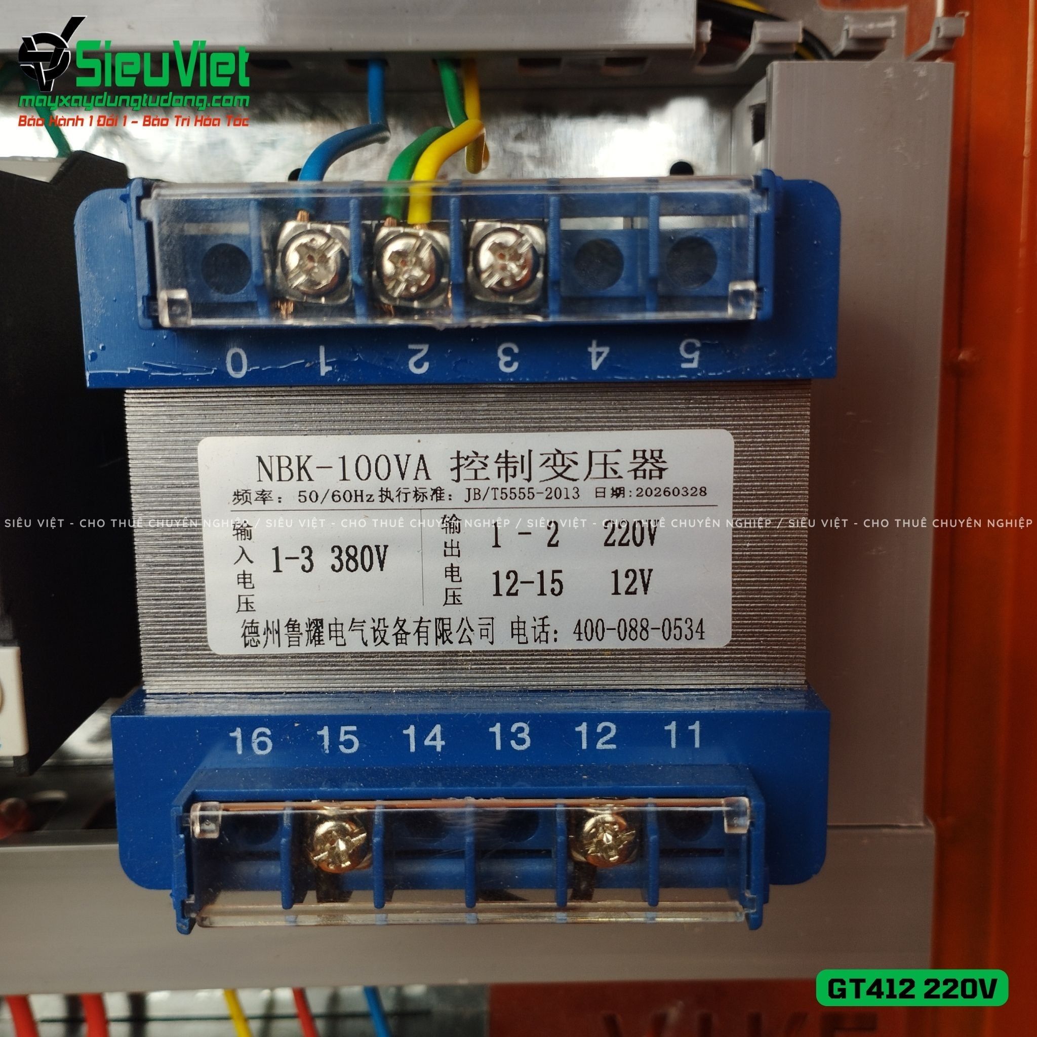 Máy duỗi cắt sắt tự động phi 5 > 10mm GT412 (Điện 220V, dân dụng)